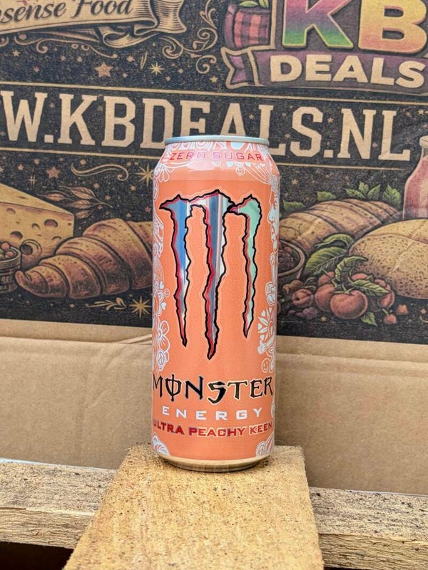 Monster energy ultra peachy keen // INCL STATIEGELD