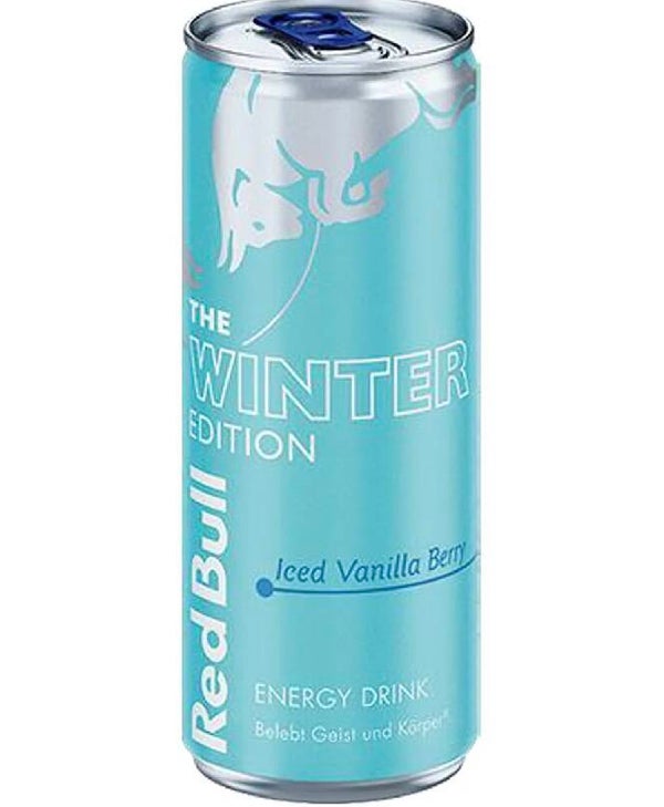 Red bull / iced vanilla / incl statiegel