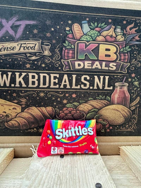 skittels mini zakje