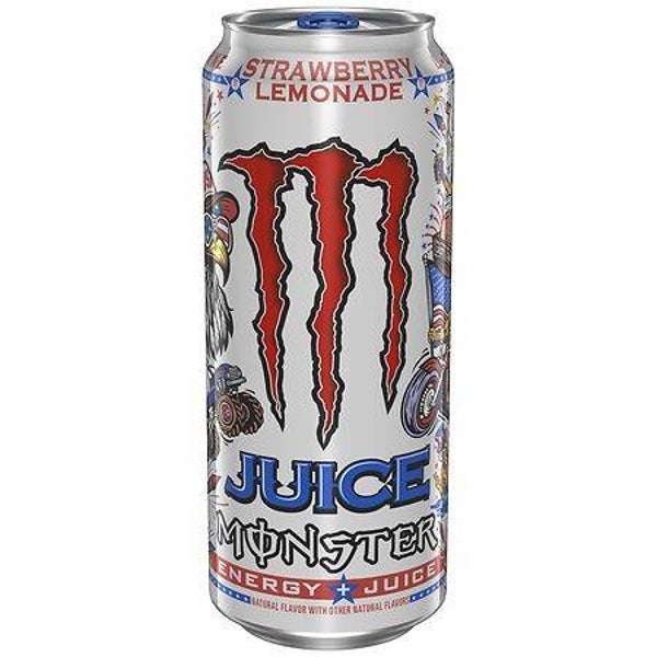 Monster energy JUICED strawberry lemonade LIMITED EDITION