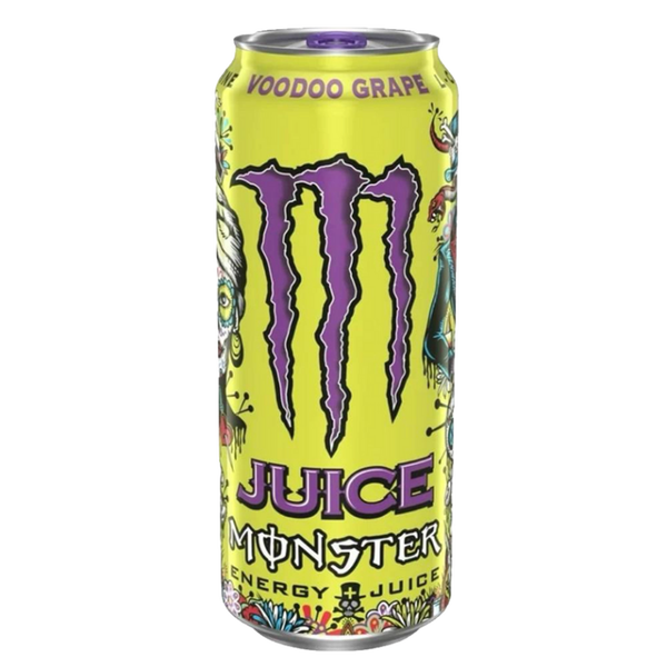 Monster energy voodoo grape