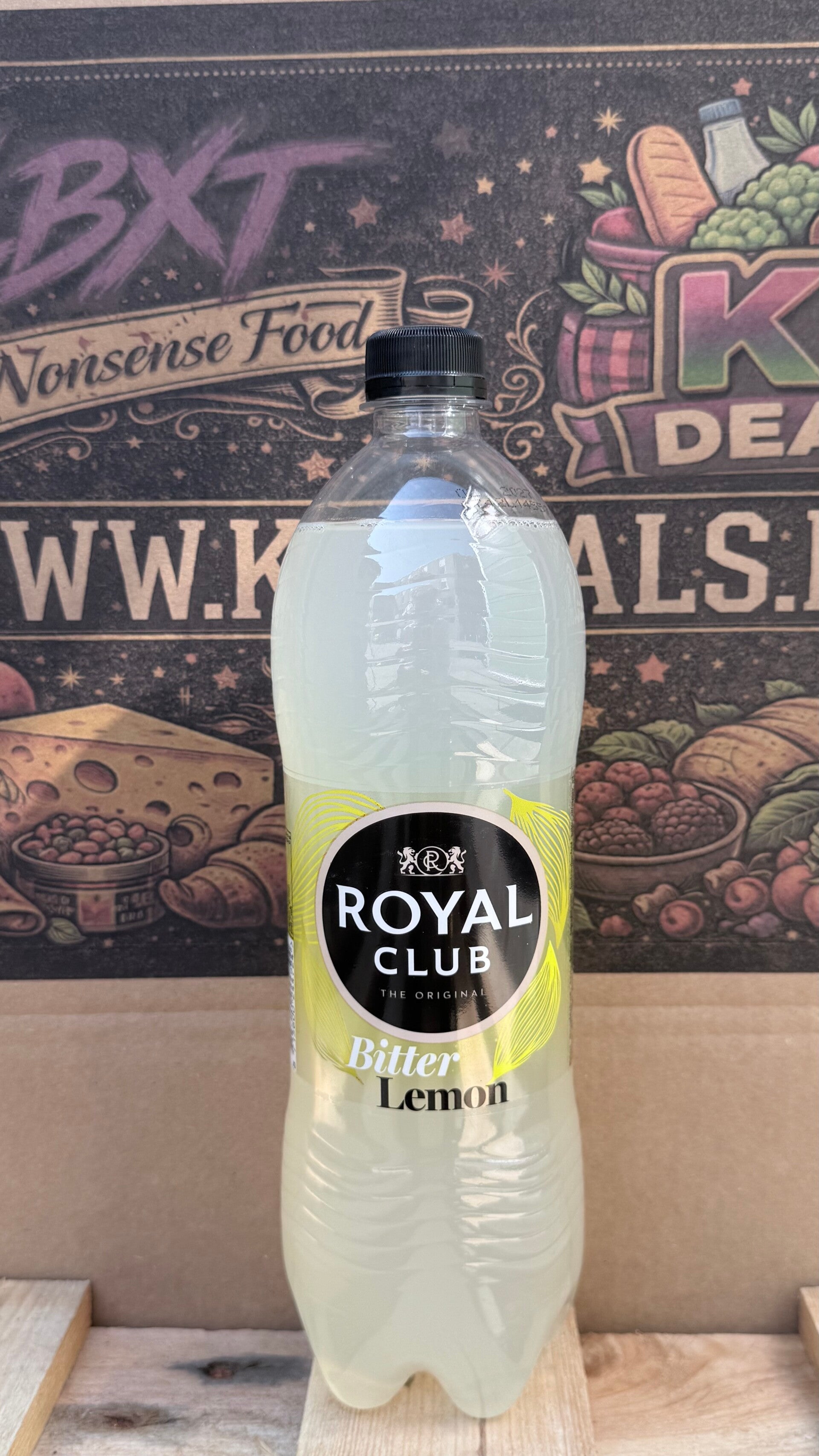Royal Club bitter lemon // fles 1 liter incl statiegeld