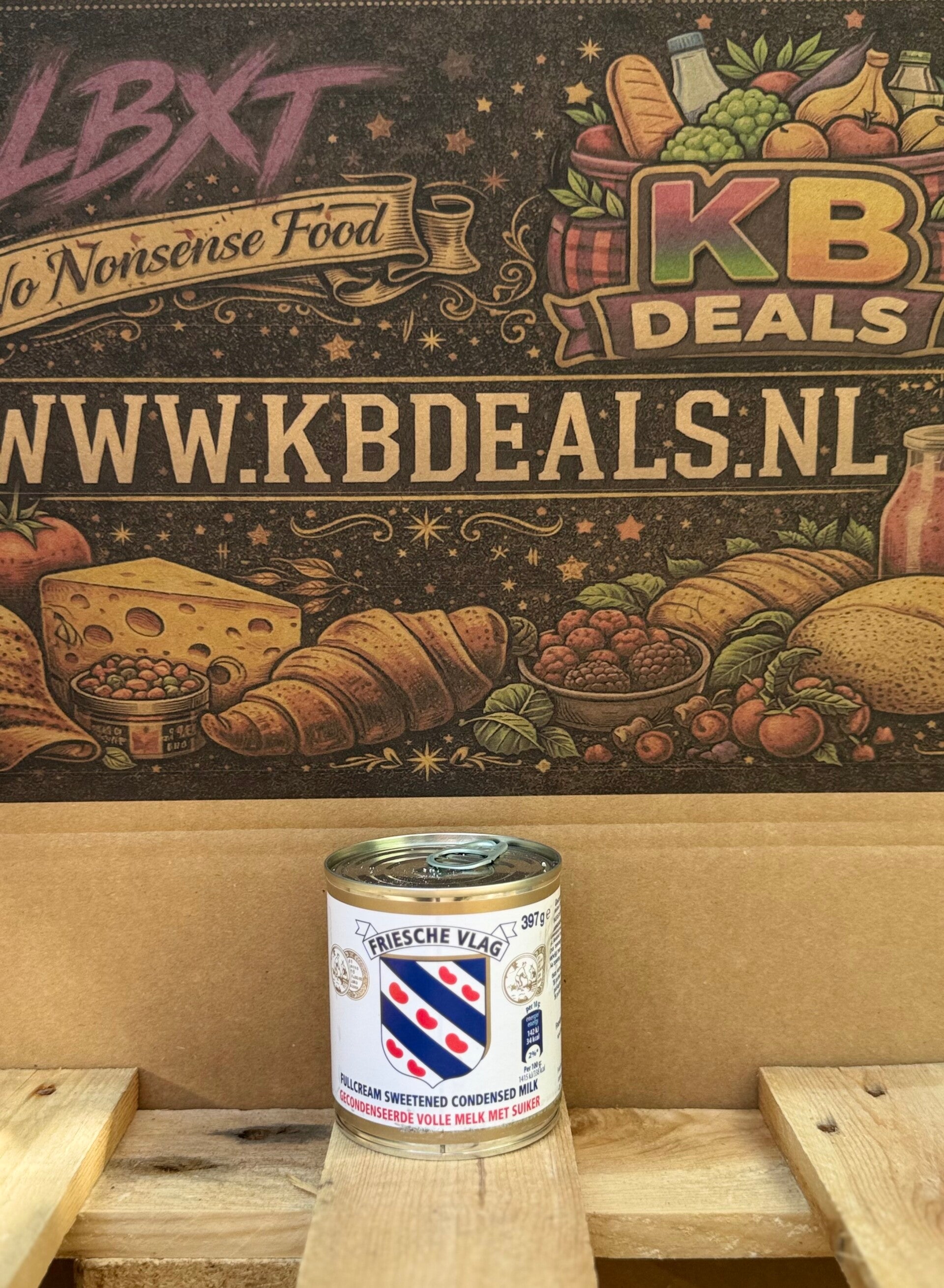 gecondeseerde melk friesche vlag 397gr