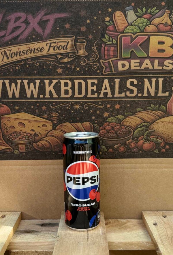 pepsi zero max cherry blik // incl statiegeld