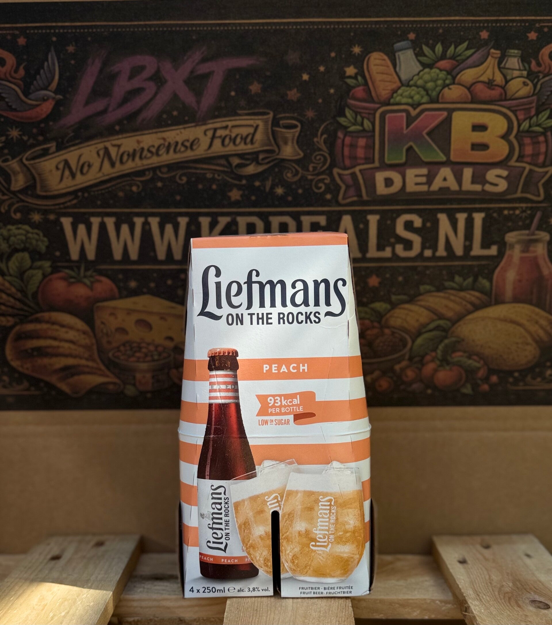 Liefmans Peach bier 4 pack