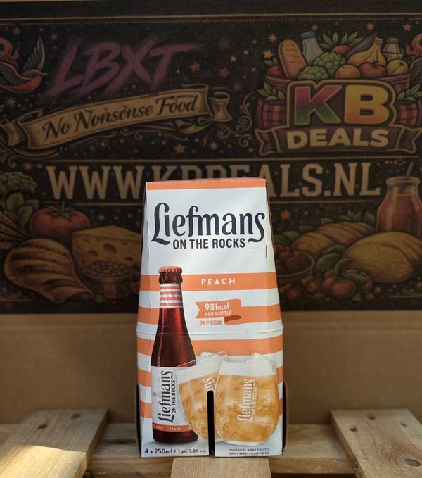 Liefmans Peach bier 4 pack