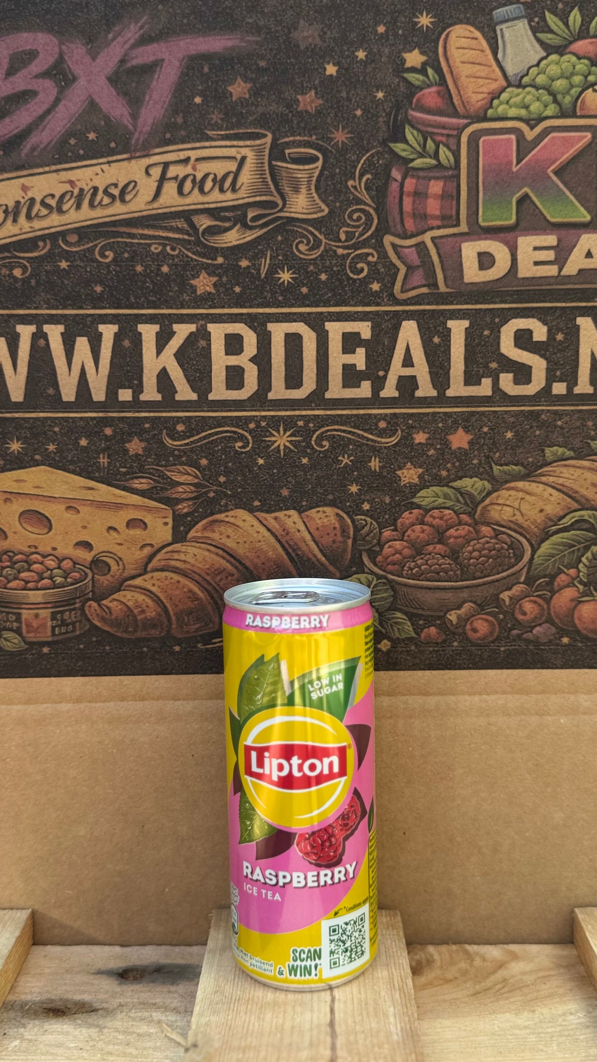 lipton raspberry ice tea // incl statiegeld 250ml