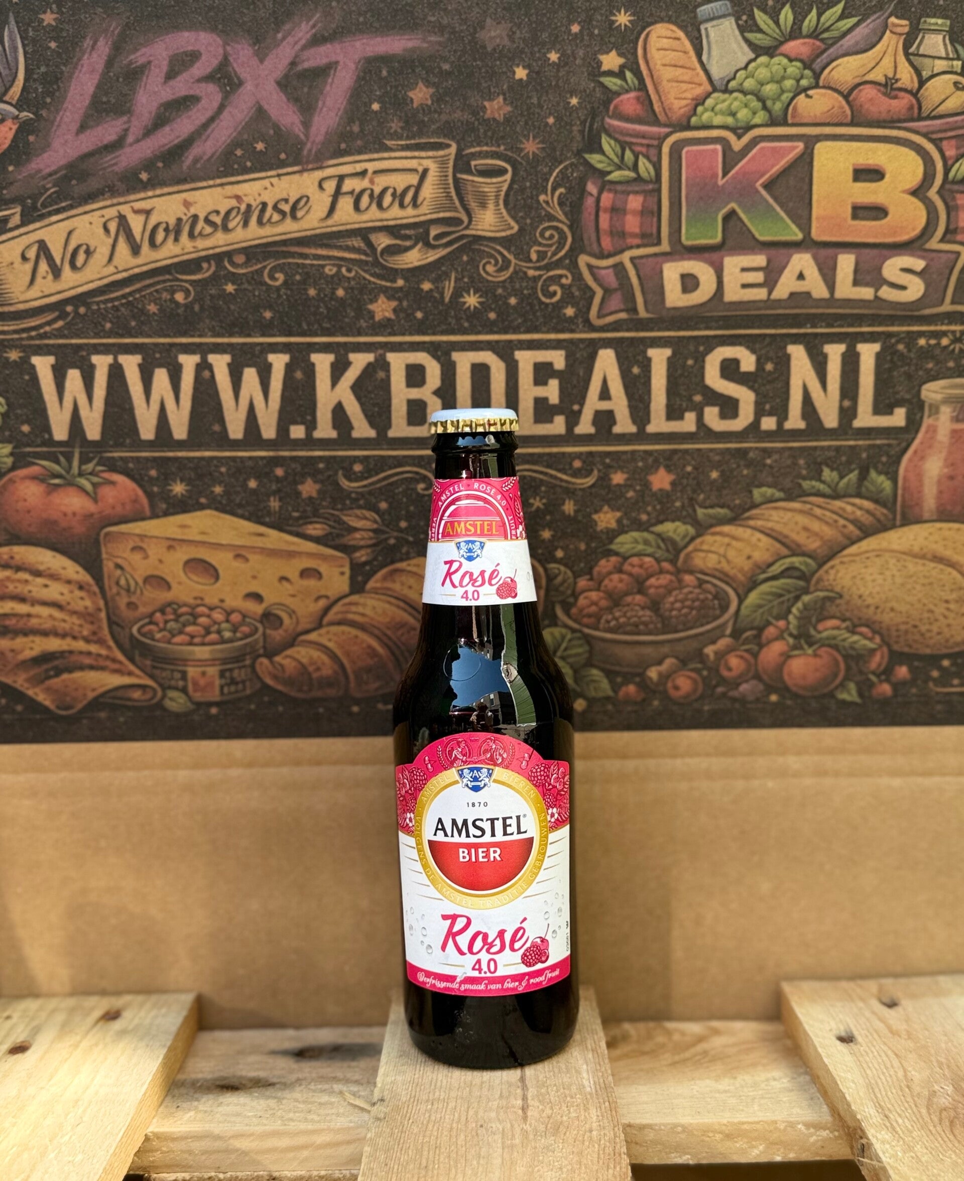 Amstel rosé bier
