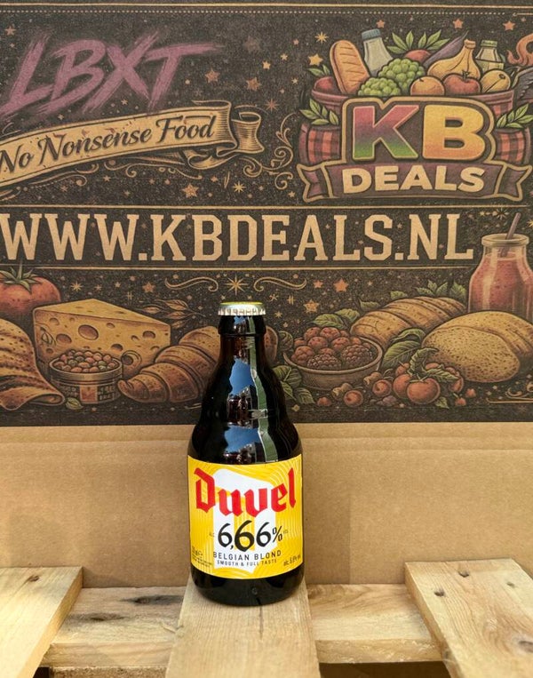 Duvel 6,66% belgian blond bier