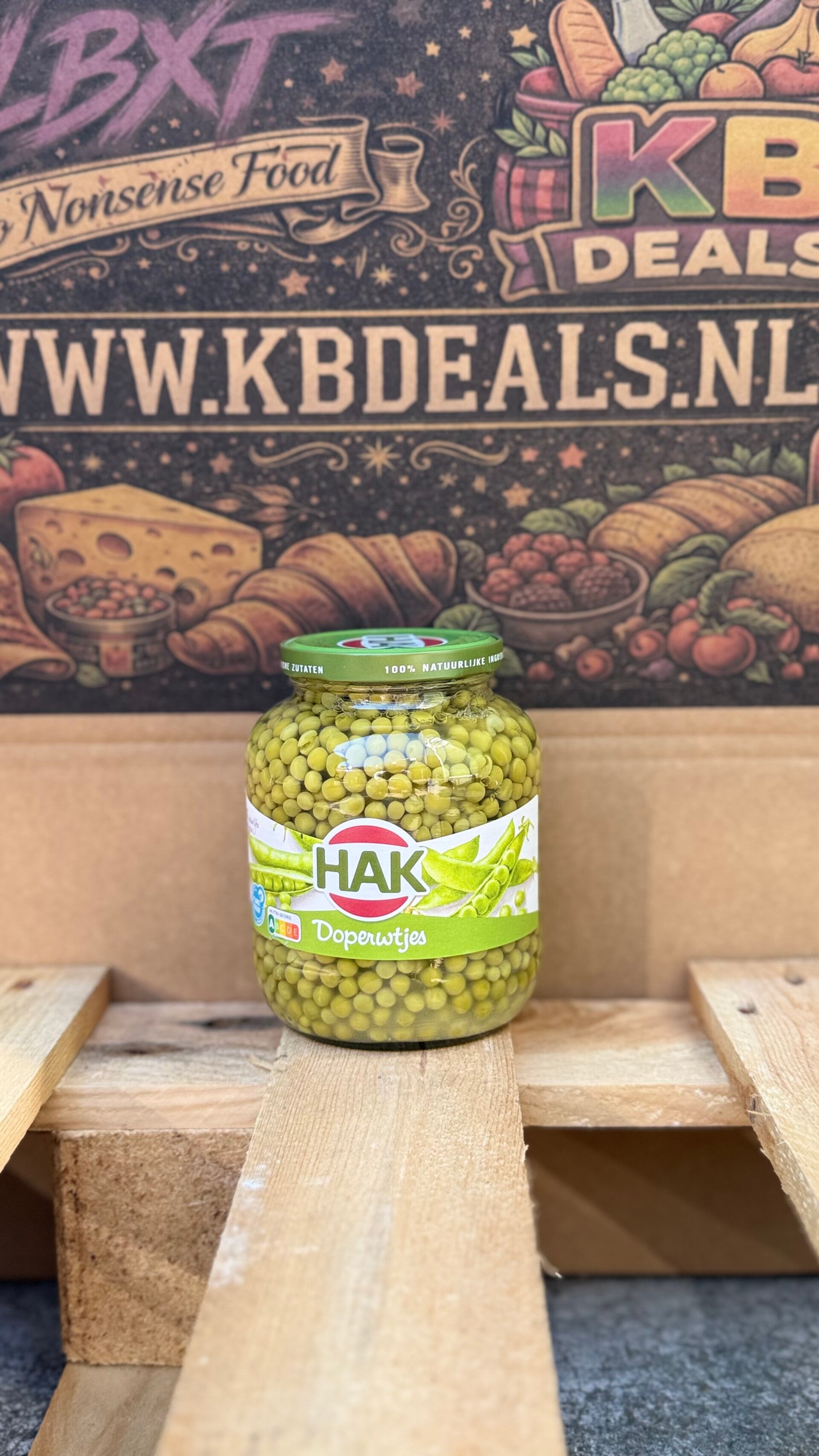 hak doperwtjes grote pot  680gr