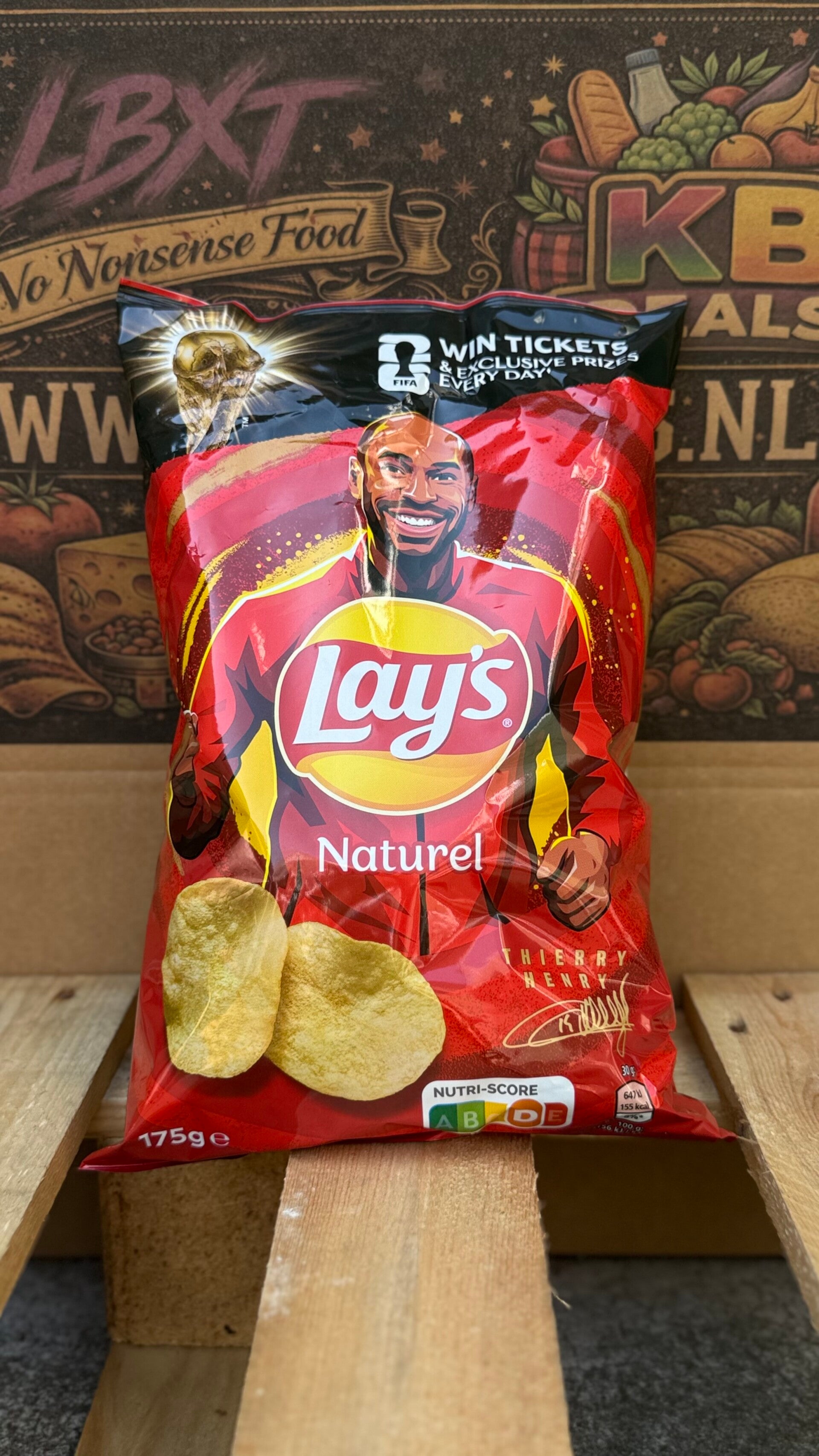 Lays naturel 175gr