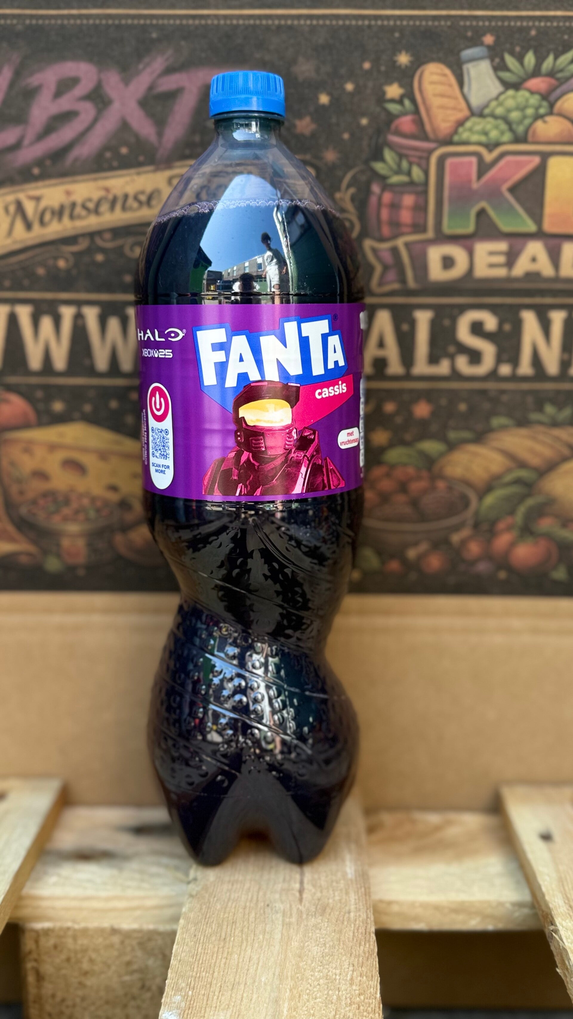 Fanta cassis 1,5 liter // incl statiegeld