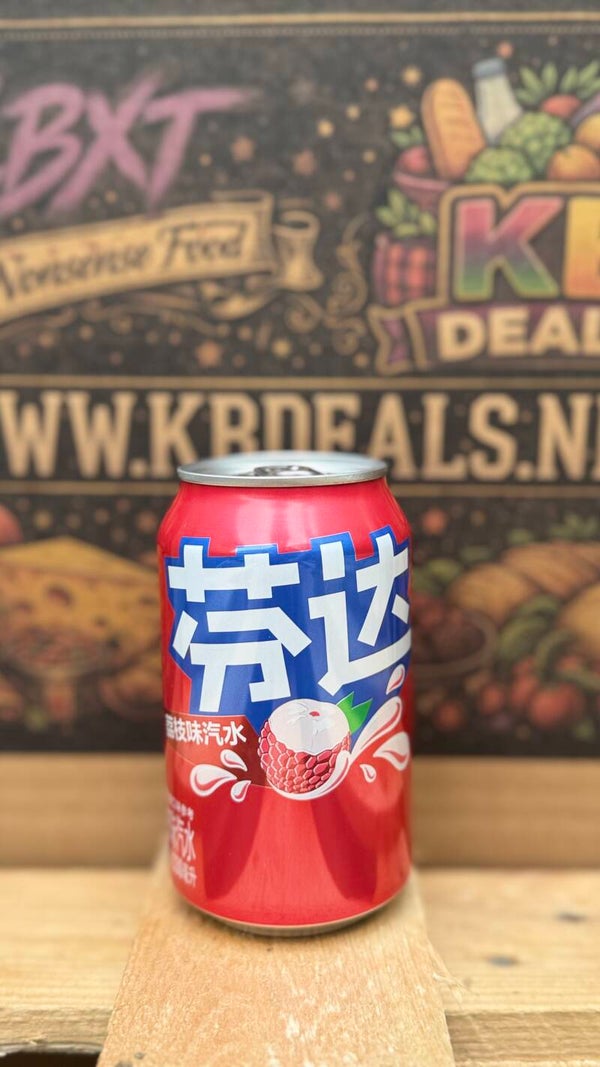fanta Asia lychee blik // incl statiegeld