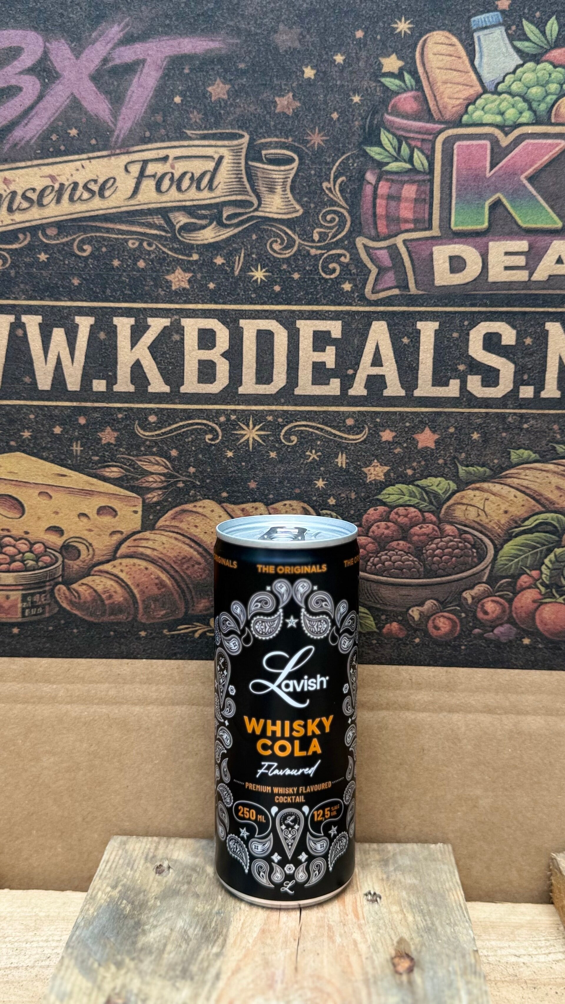 Lavish whisky cola // incl statiegeld
