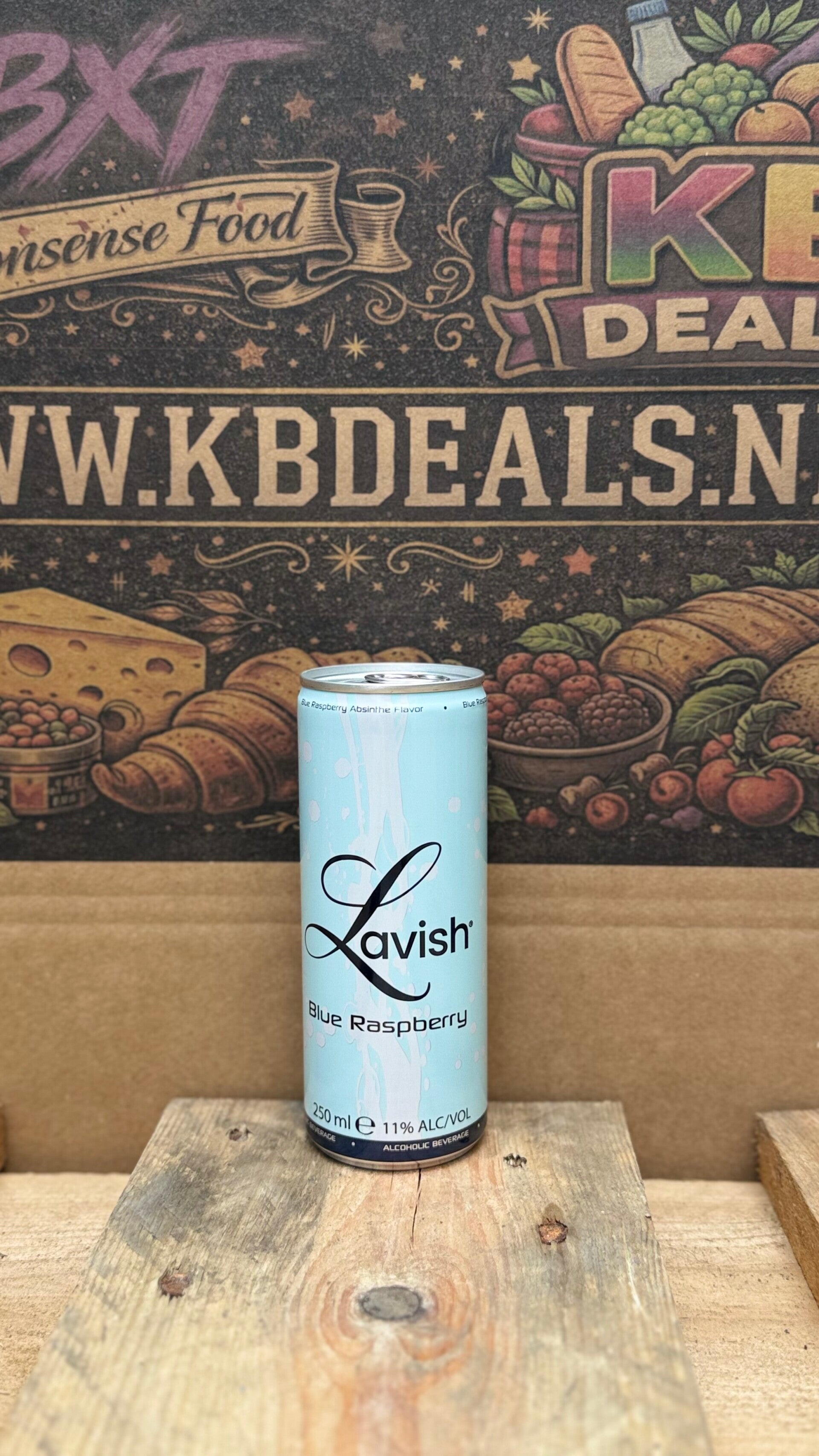 Lavish blue raspberry absinth // incl statiegeld