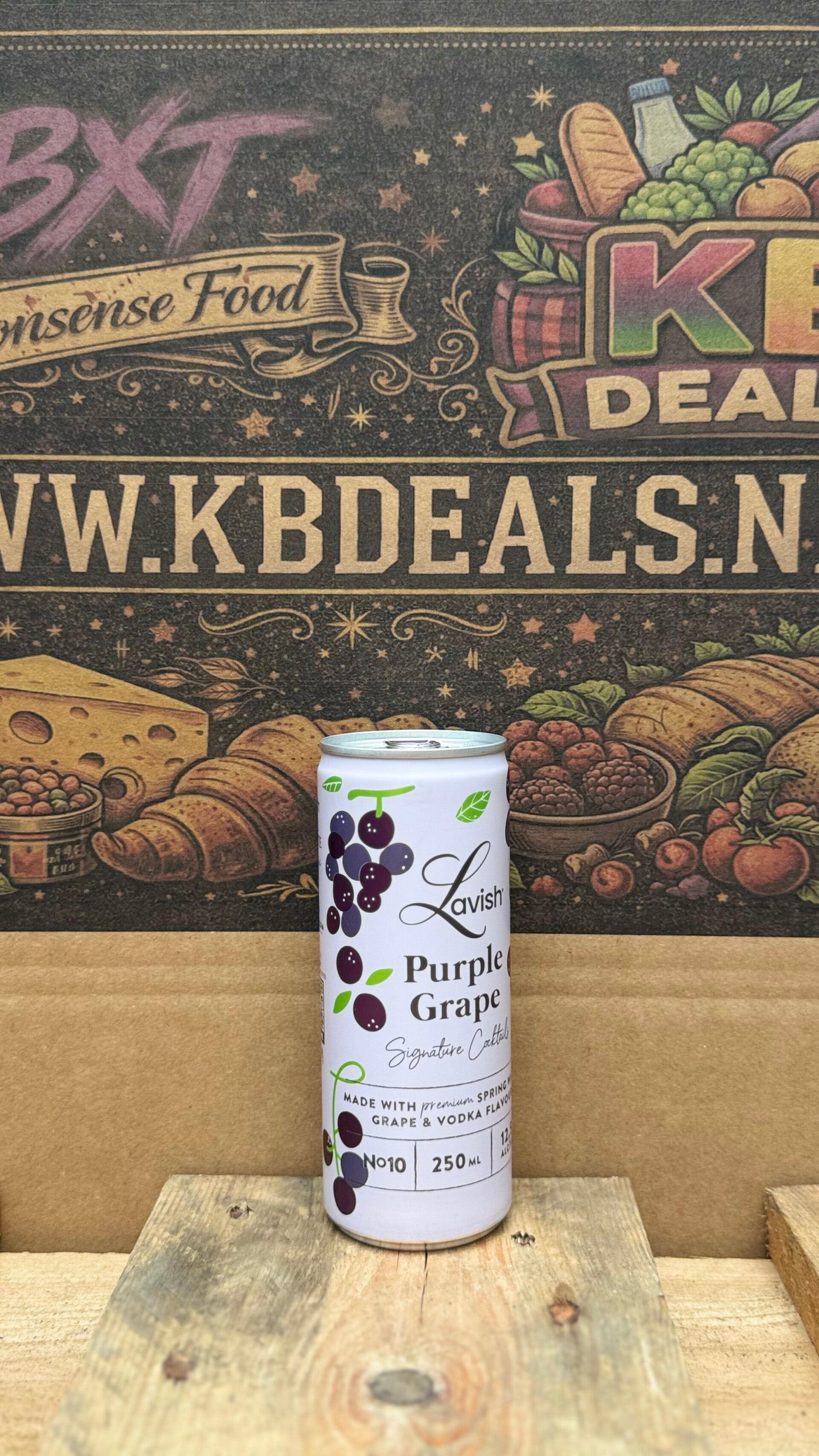 Lavish purple grape cocktail // incl statiegeld