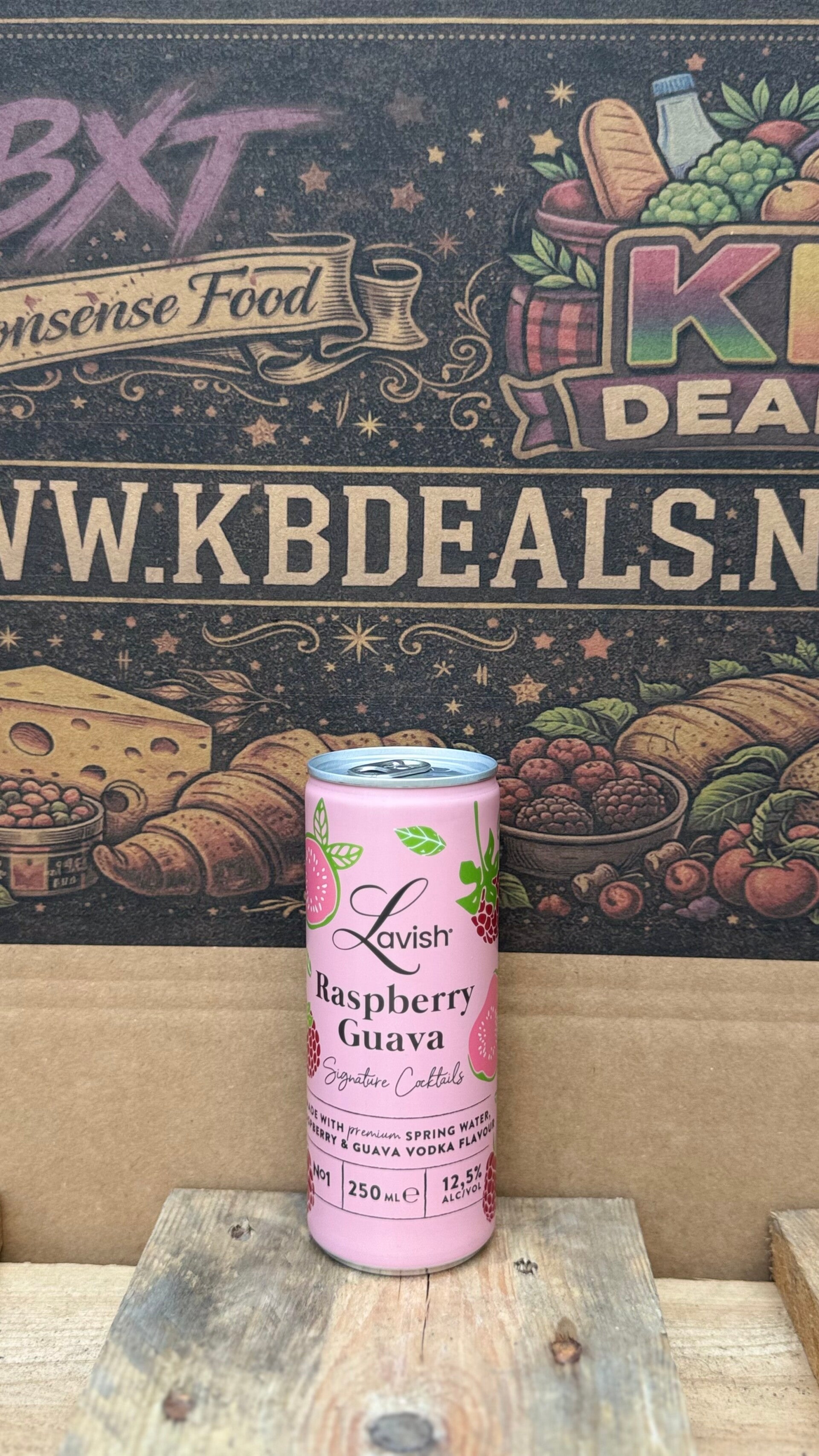 Lavish raspberry guava cocktail // incl statiegeld