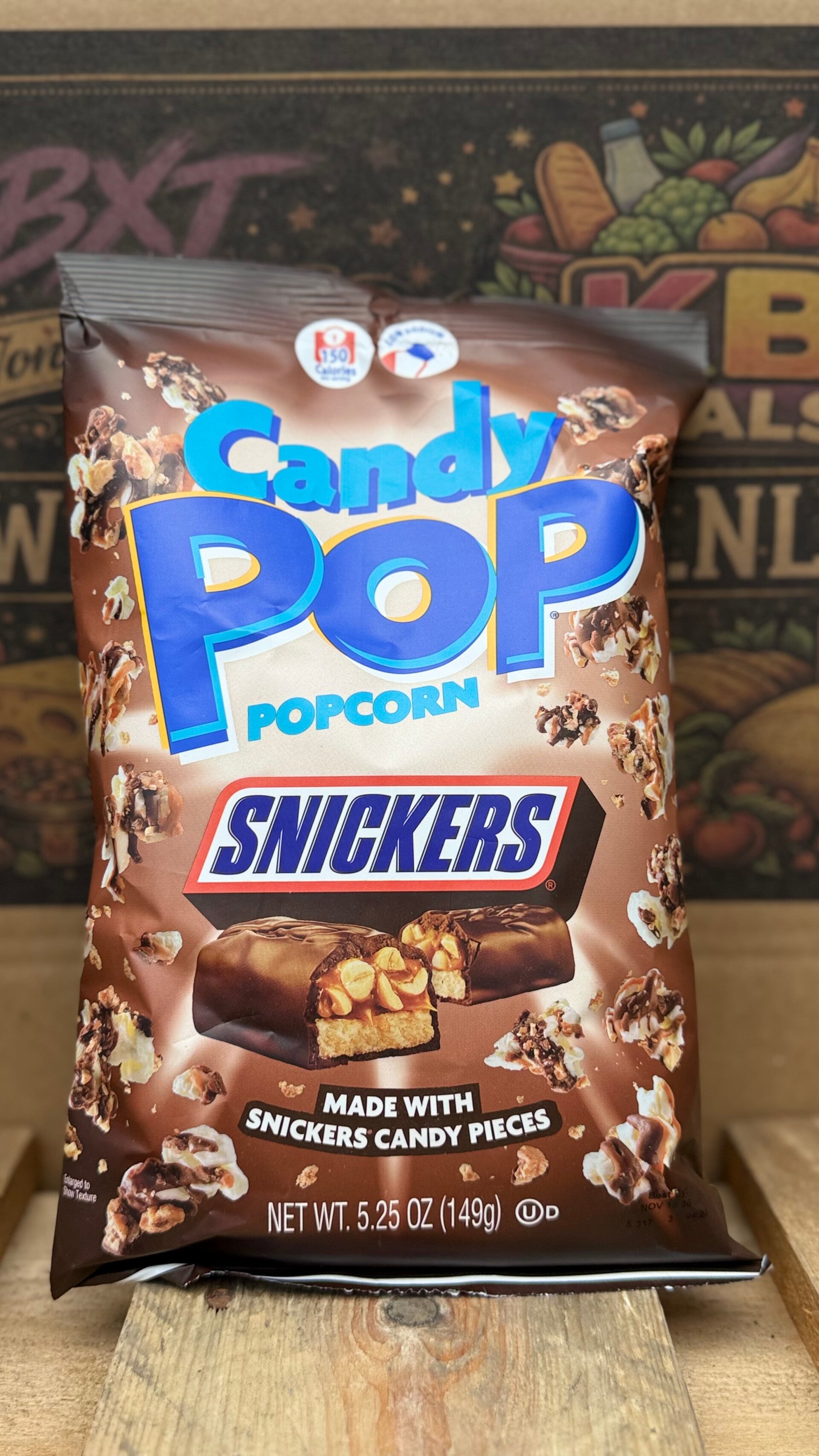 Candy pop Snickers 149 gr zak