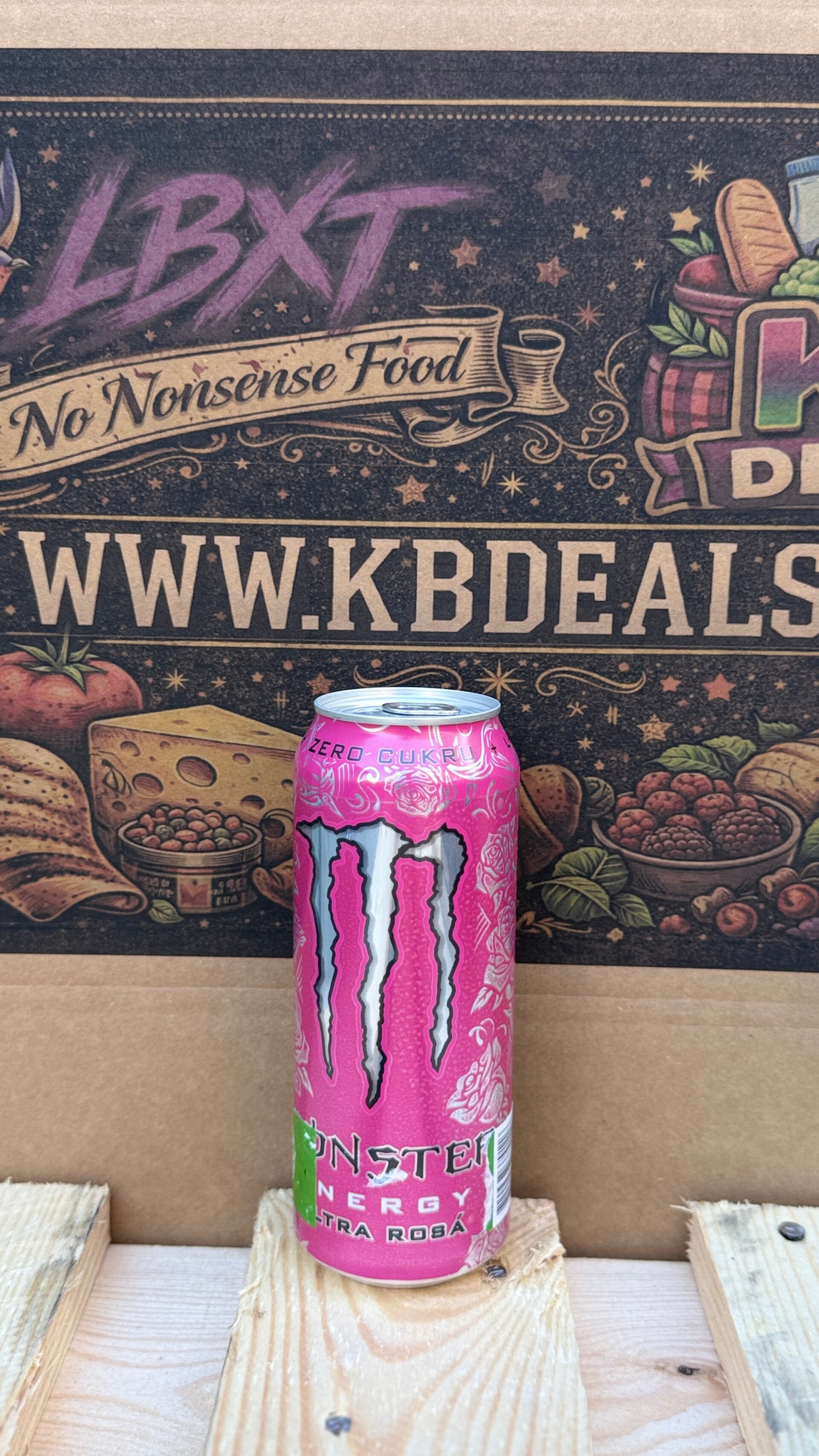 Monster energy ultra Rosa// incl statiegeld