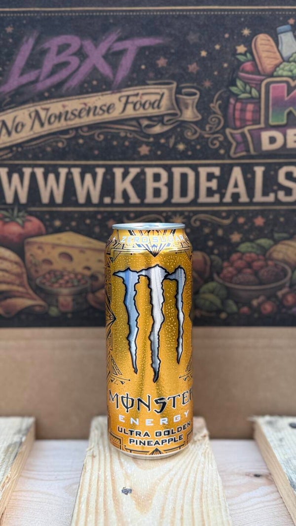 Monster energy ultra gold // incl statiegeld