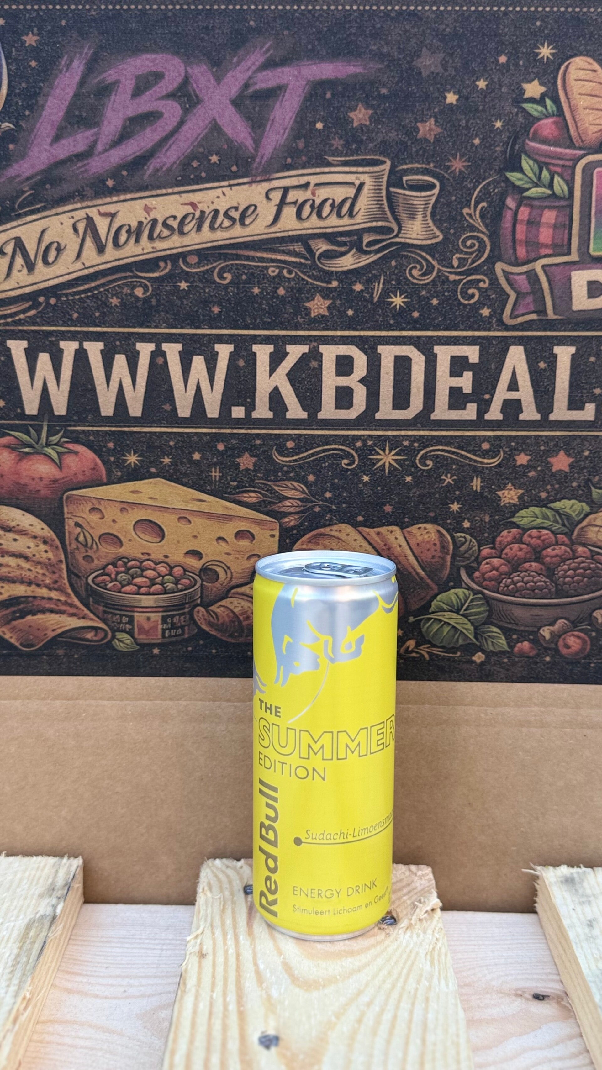 Red Bull: sudachi-limoensmaak 250 ml [inclusief statiegeld]