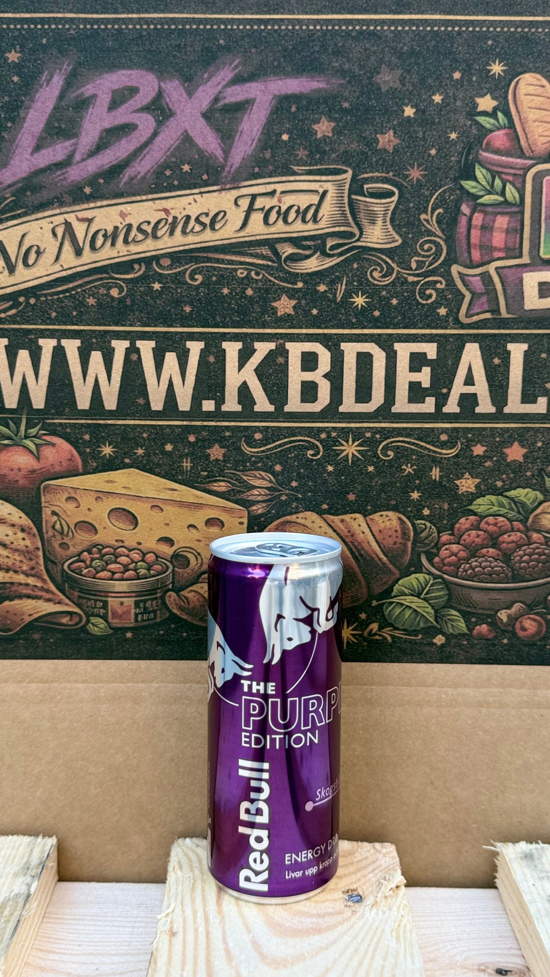 Red bull purple editie