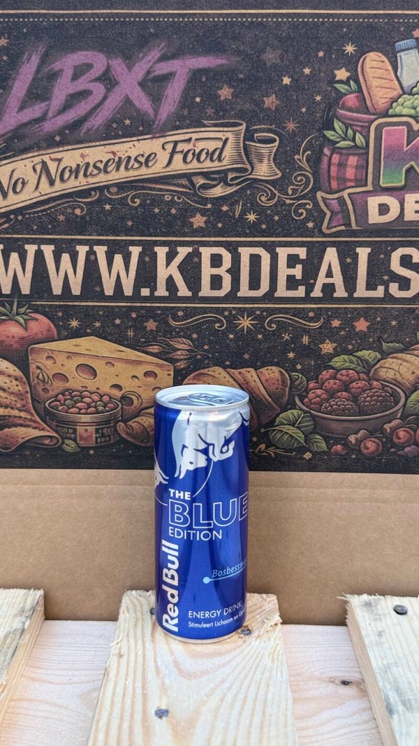 Red Bull: bosbessmaak 250ml [inclusief statiegeld]