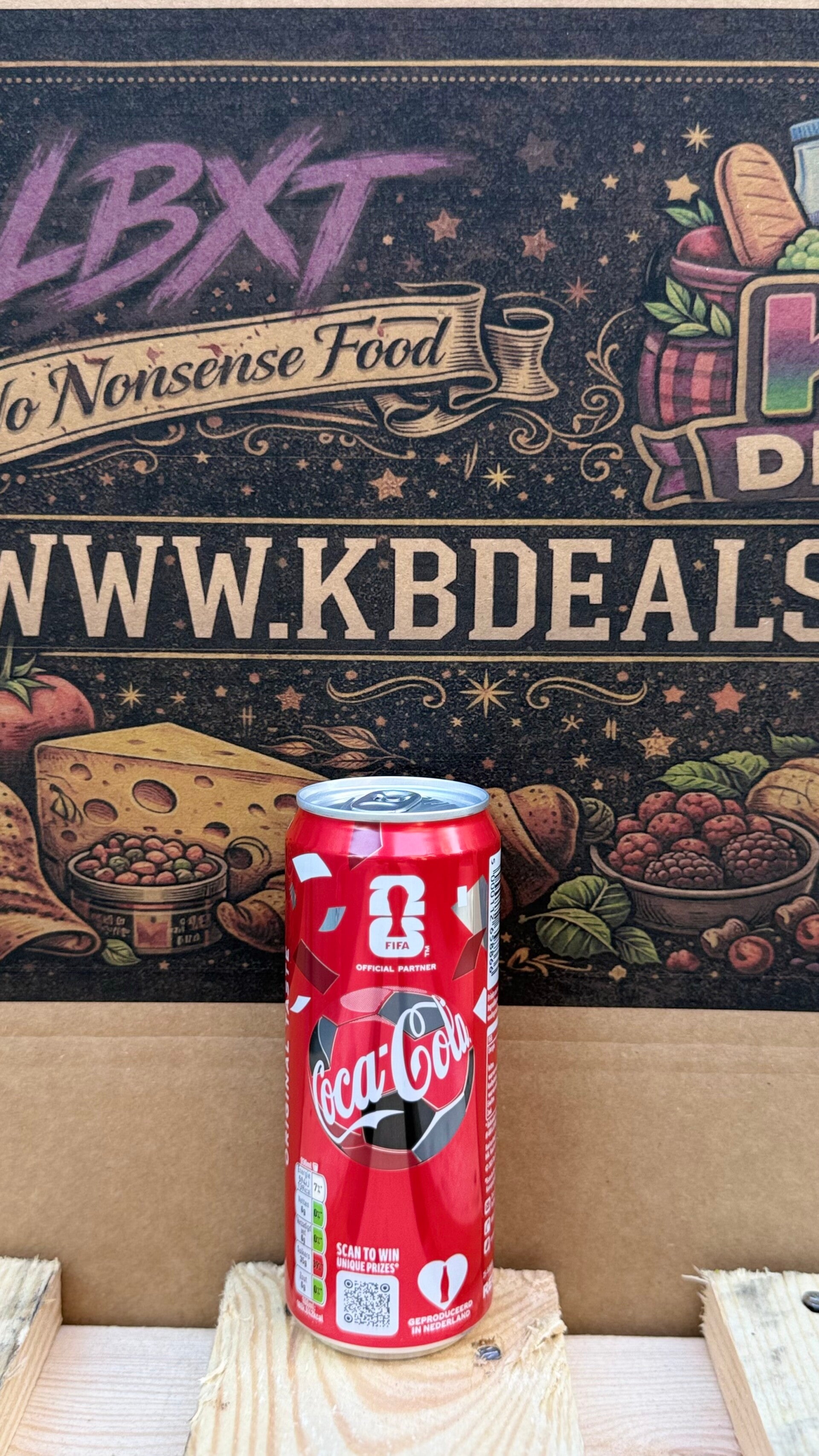 Coca cola nl blik // incl statiegeld