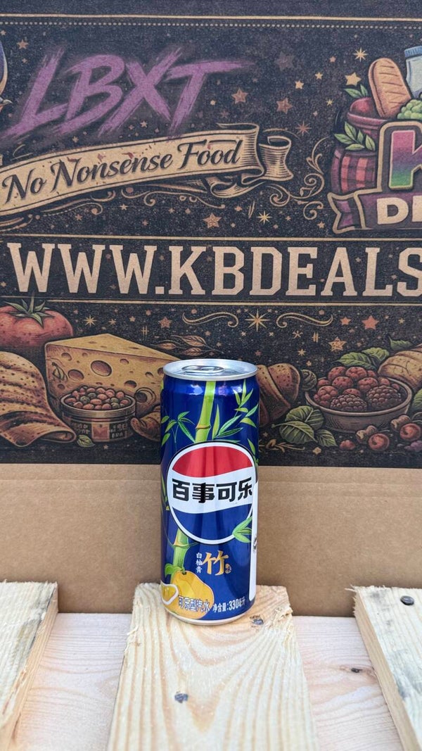 Pepsi bamboo grapefruit (China import) incl statiegeld