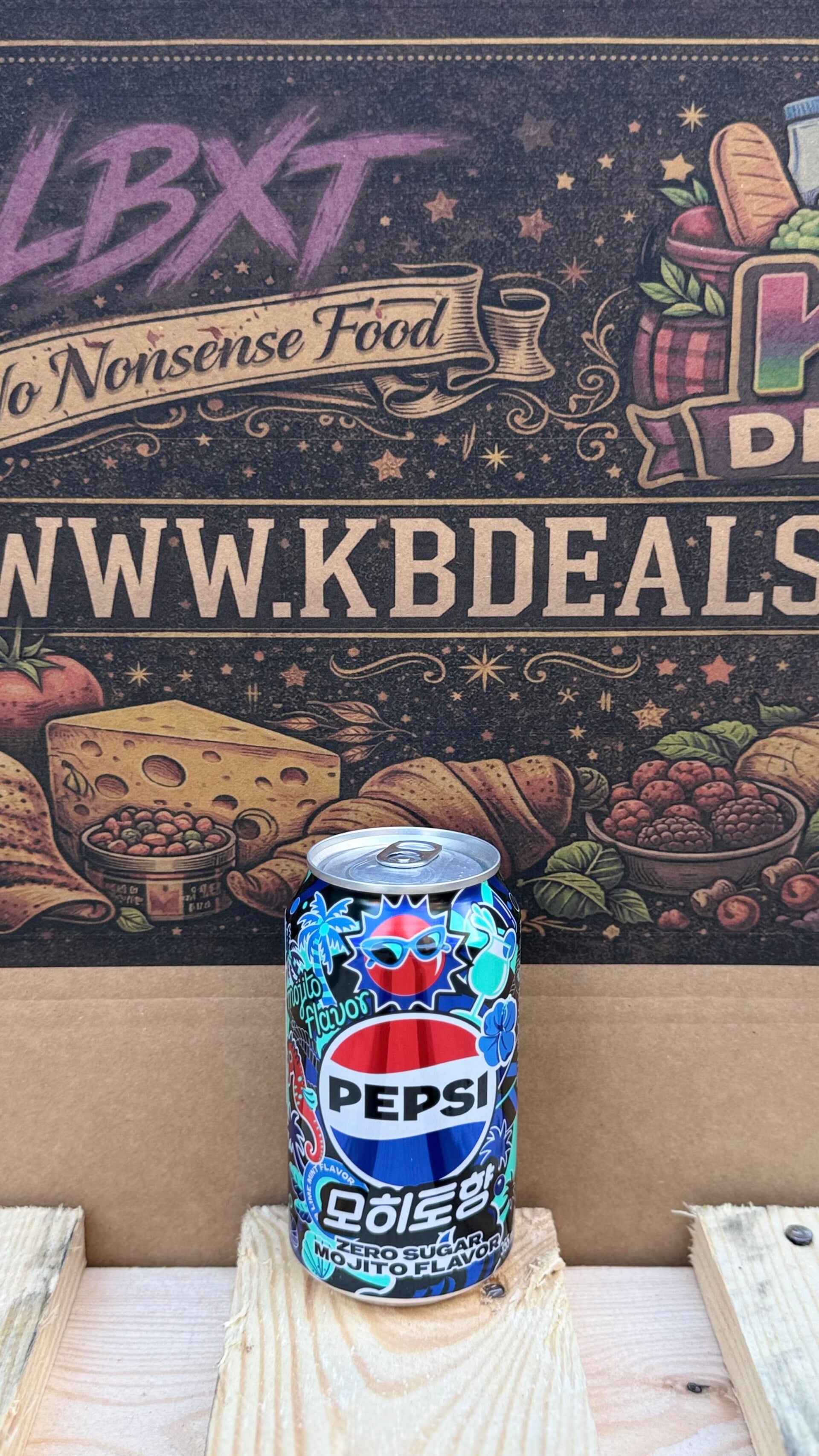 Pepsi zero mojito korea// incl statiegeld