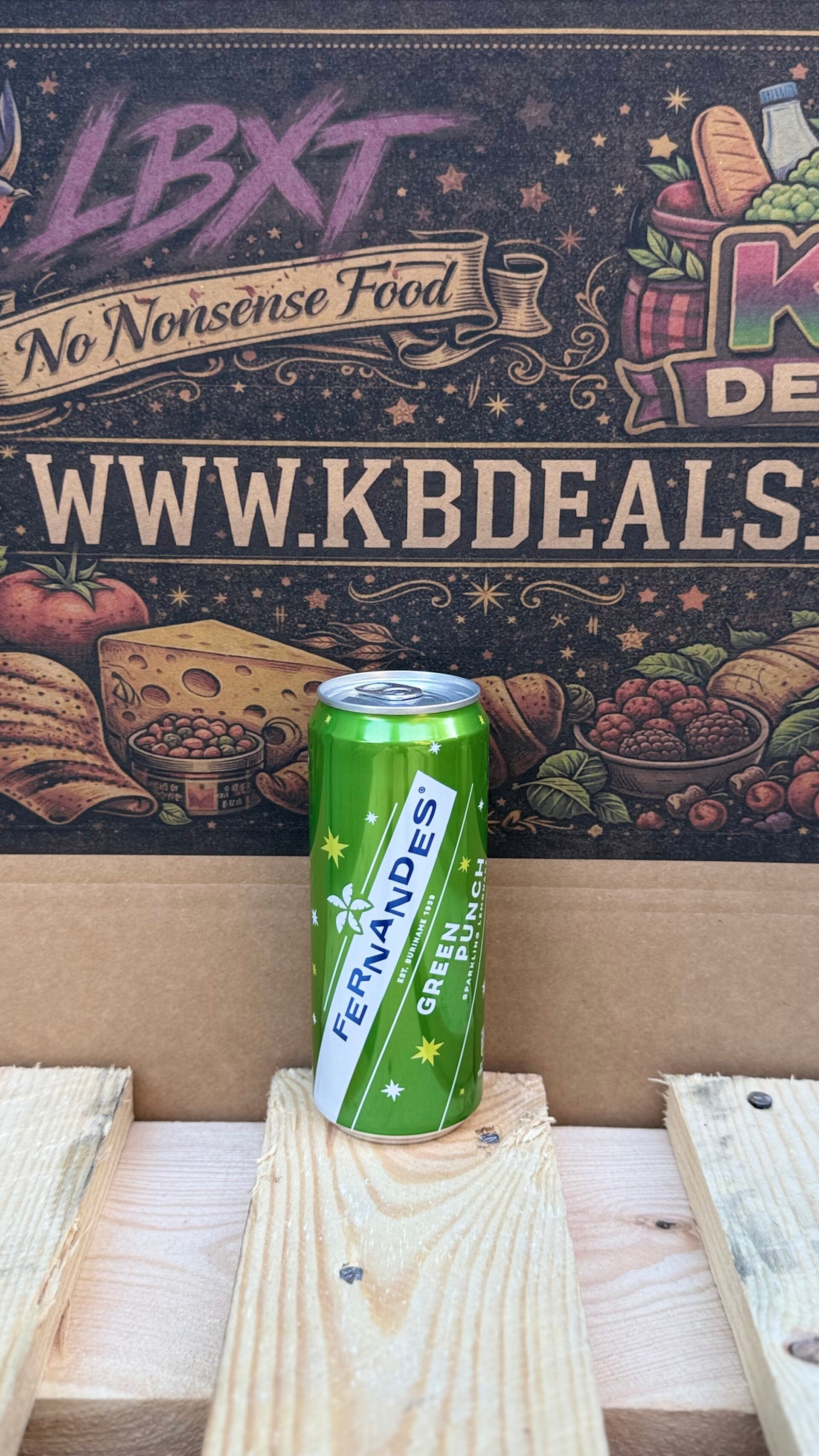 Fernandez green punch 330ml [inclusief statiegeld]