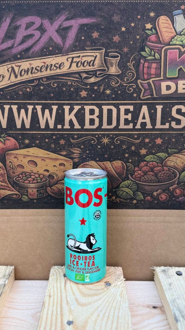 BOS: lime & ginger flavour 250 ml [inclusief statiegeld]