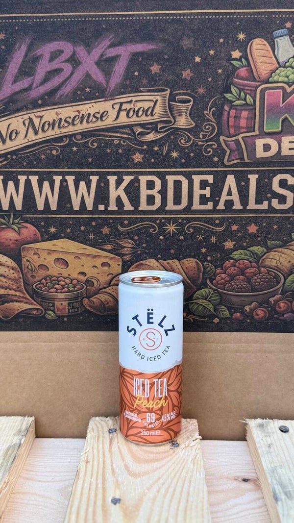 Stelz iced tea Peach // incl statiegeld