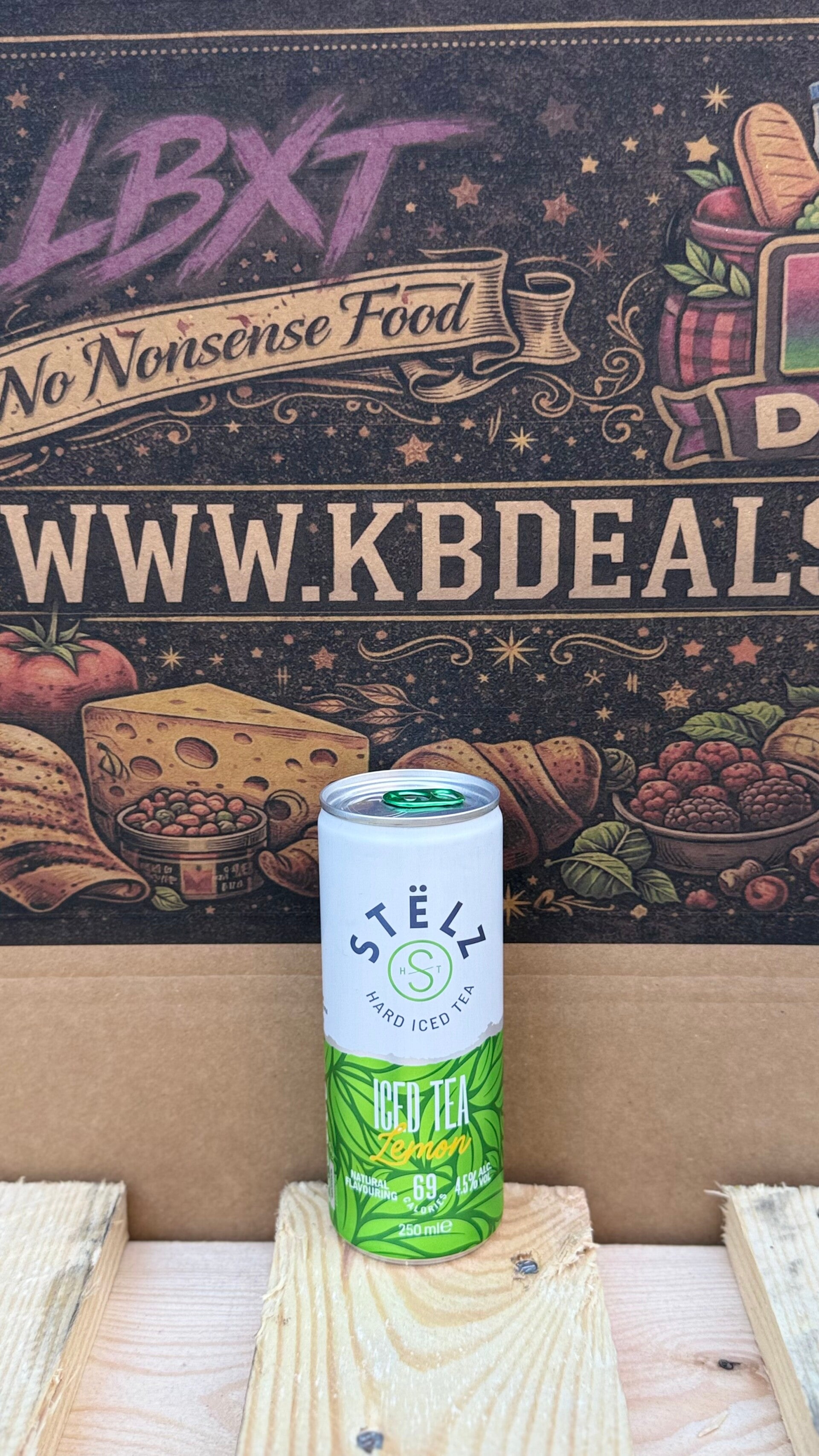 Stelz iced tea lemon // incl statiegeld