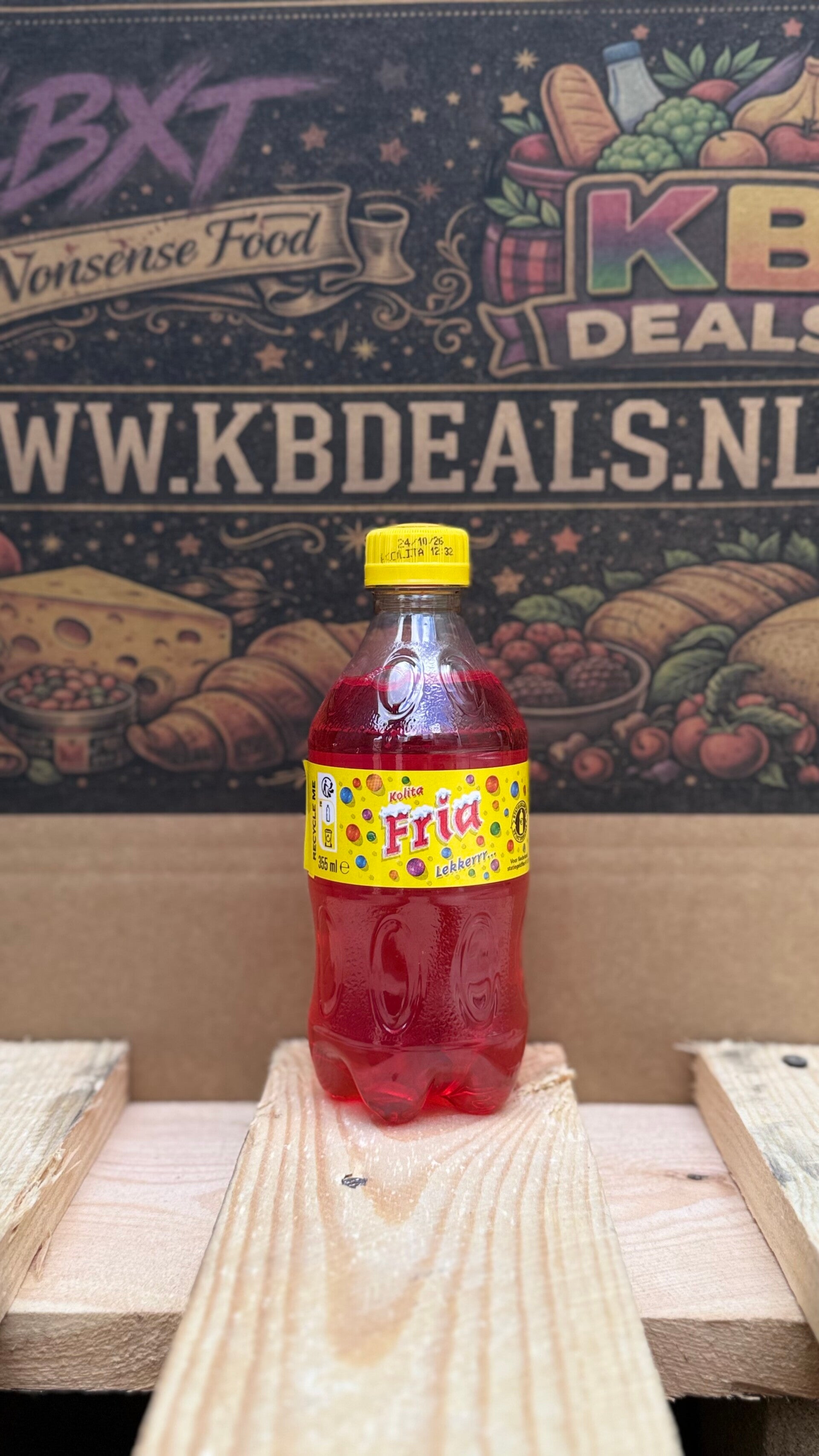 Fria Frisdrank – 355 ml (incl. statiegeld)