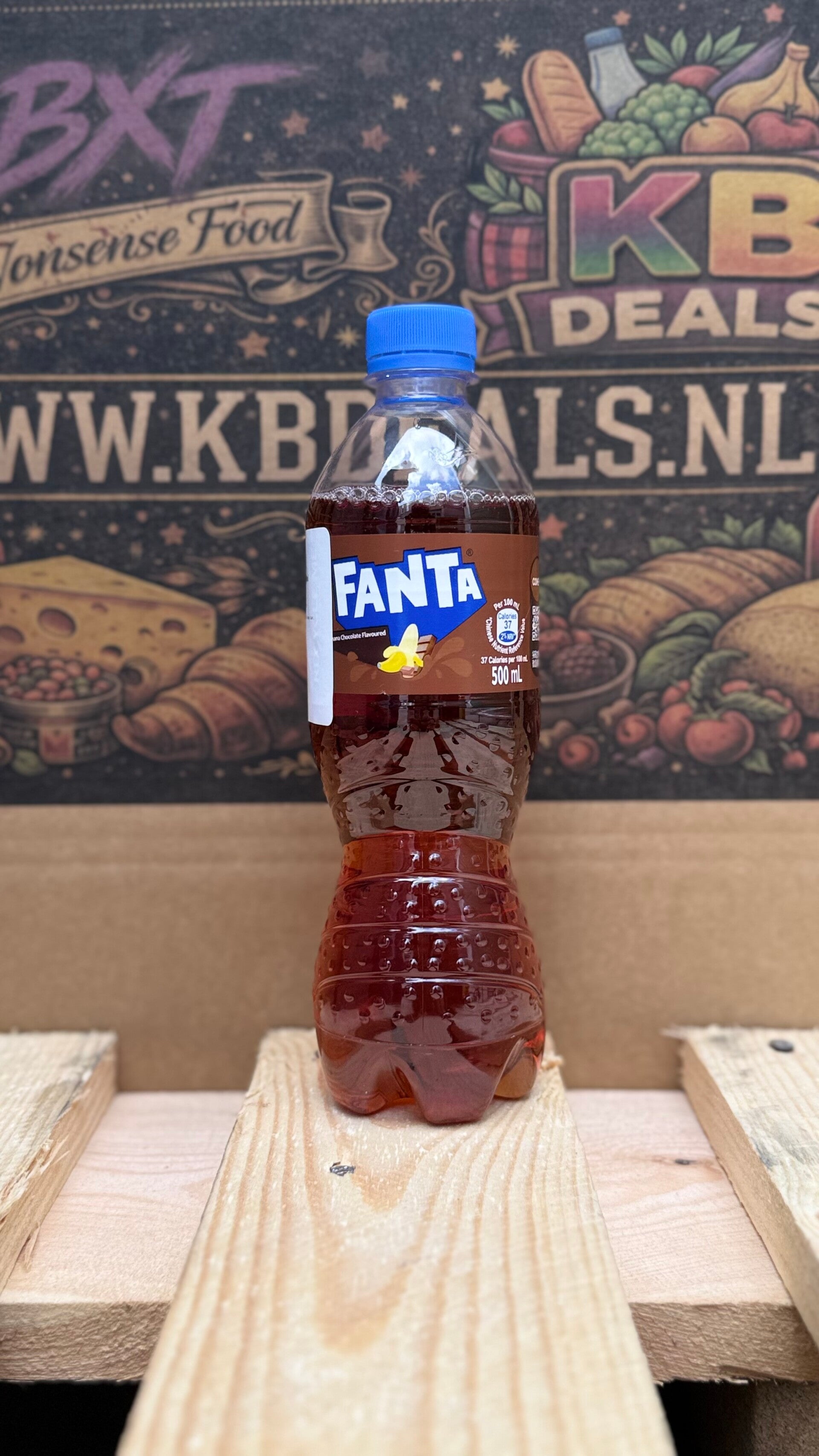 Fanta banaan choco / incl statiegeld
