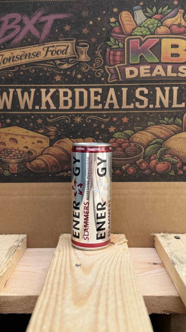 slammers energy drink per stuk // INCL STATIEGELD