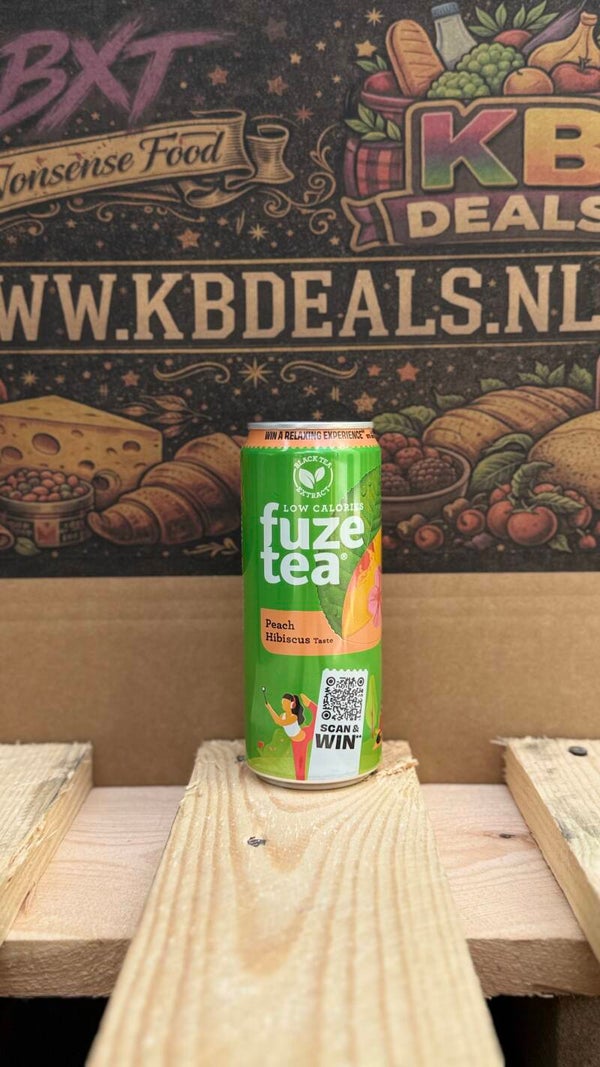 Fuze Tea: peach hibiscus [inclusief statiegeld]
