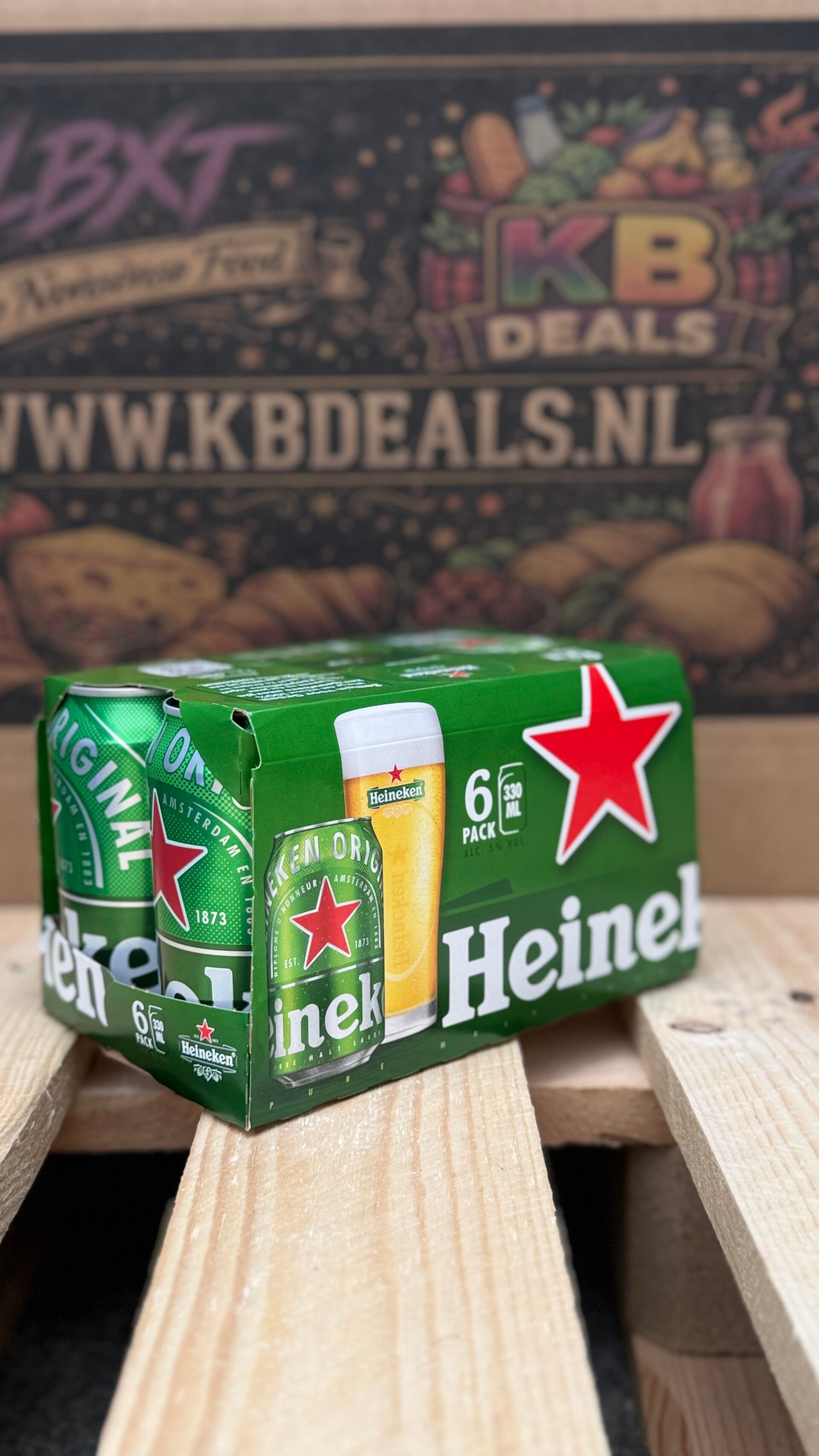 Heineken 6 pack // incl statiegeld