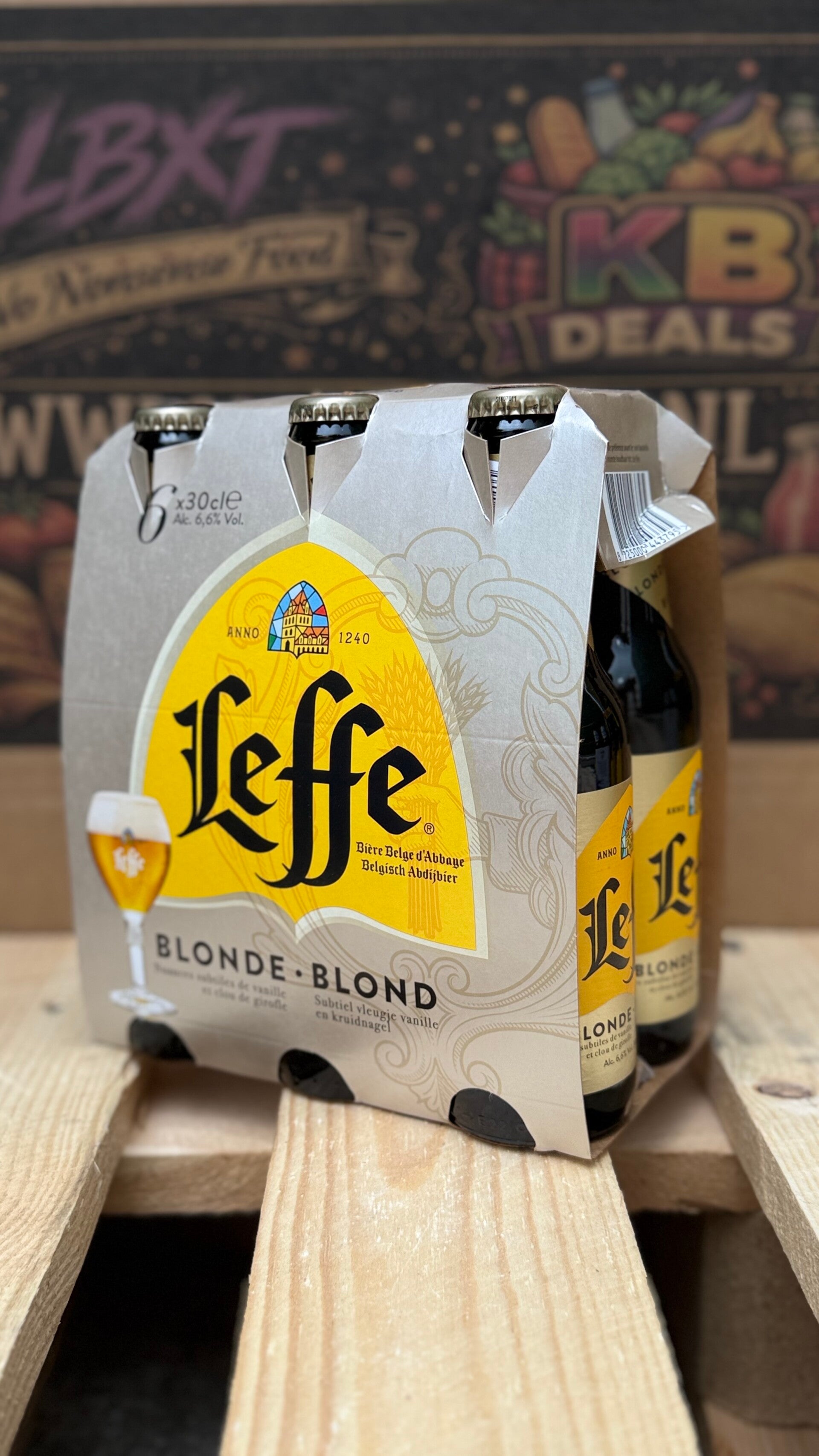 Leffe blond // incl statiegeld