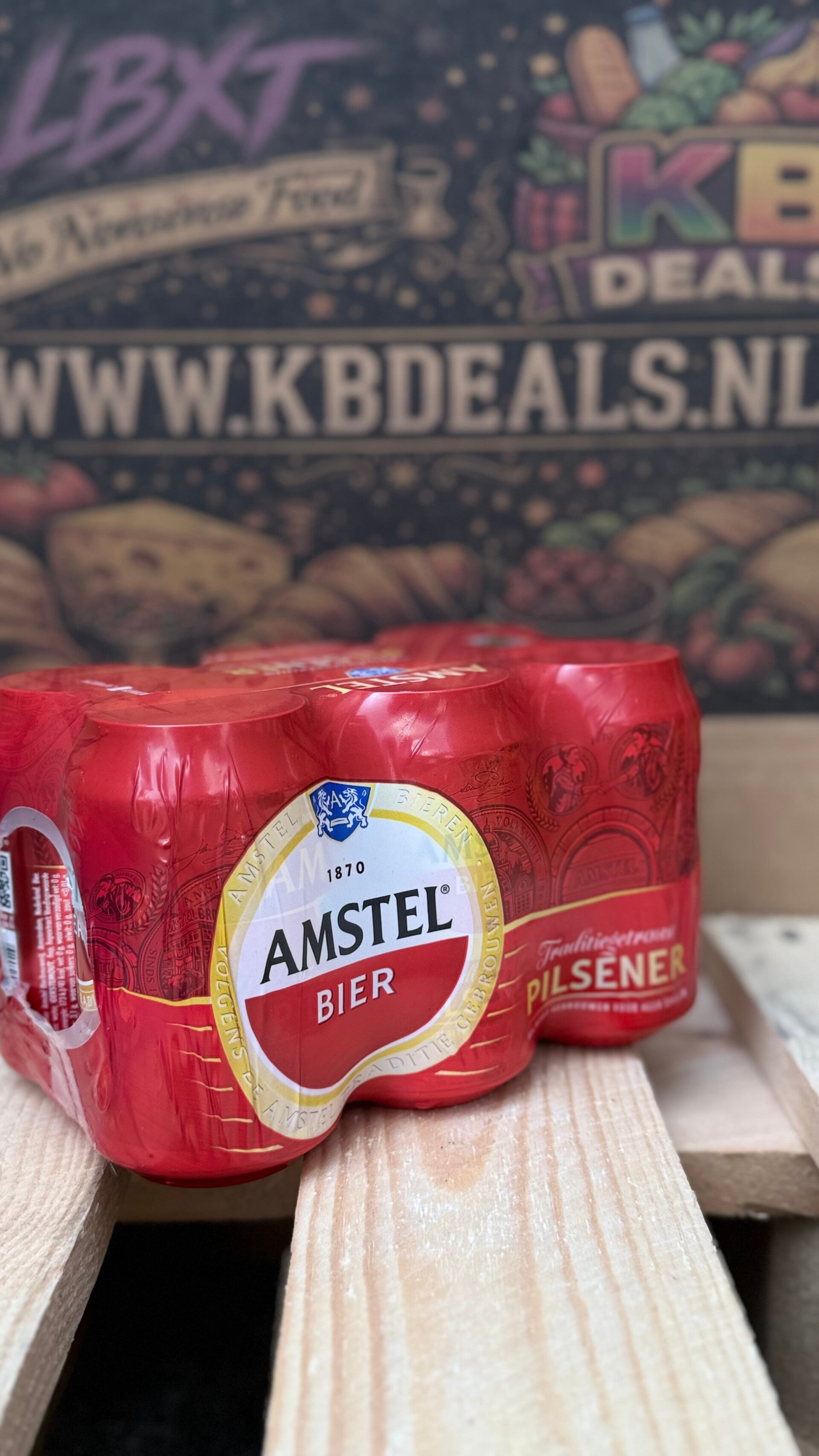 Amstel bier 6 pack // incl statiegeld