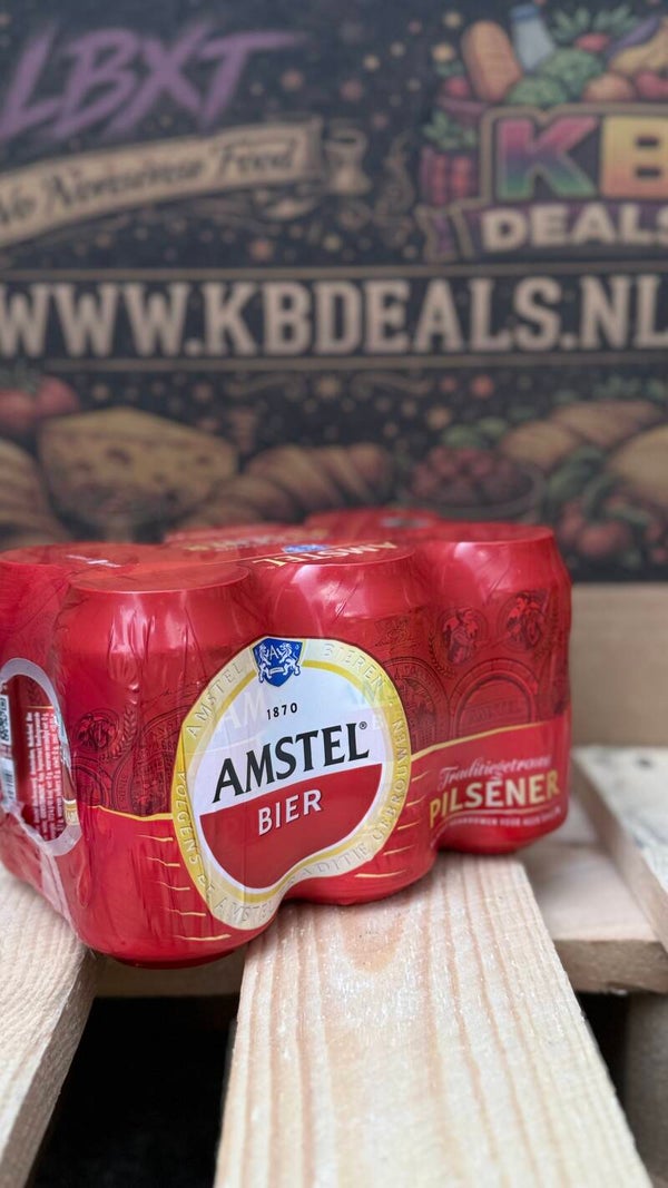 Amstel bier 6 pack // incl statiegeld