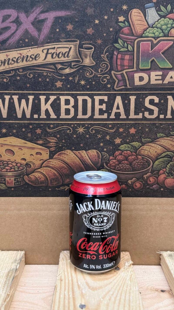Jack Daniëls coca cola zero // inc statiegeld