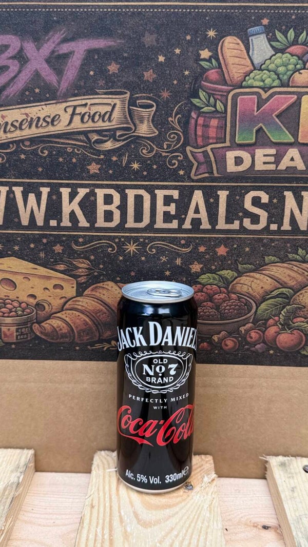 Jack Daniëls coca cola // incl statiegeld