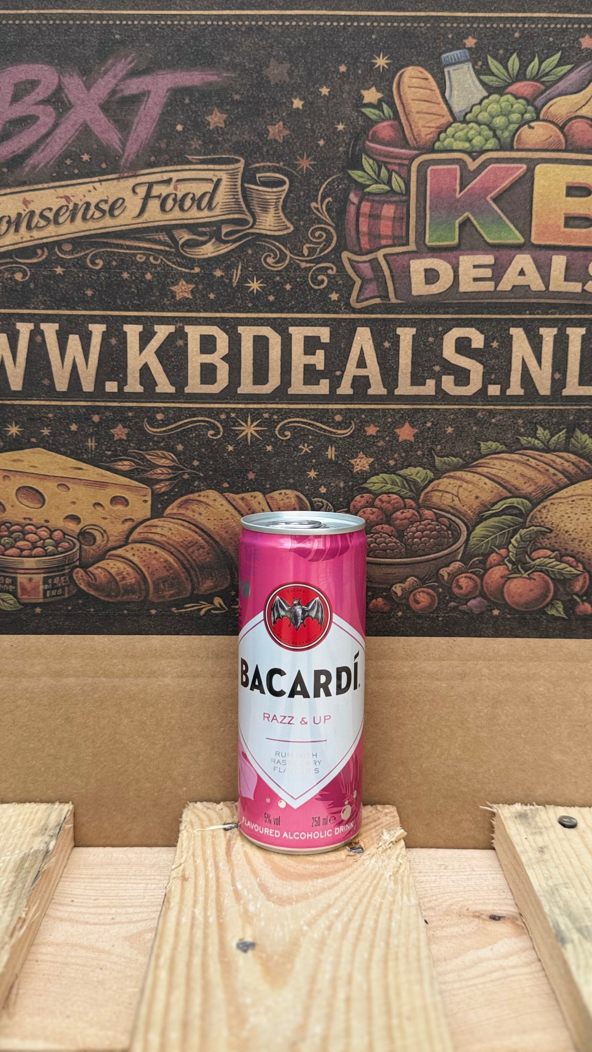 Bacardi razz up 250ml // incl statiegeld