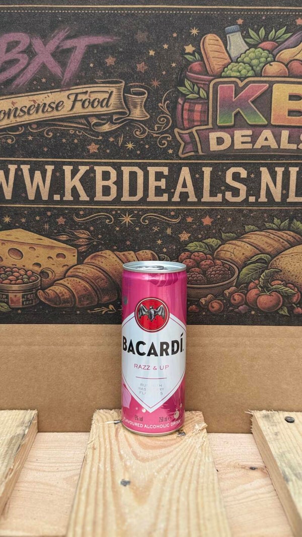 Bacardi razz up 250ml // incl statiegeld