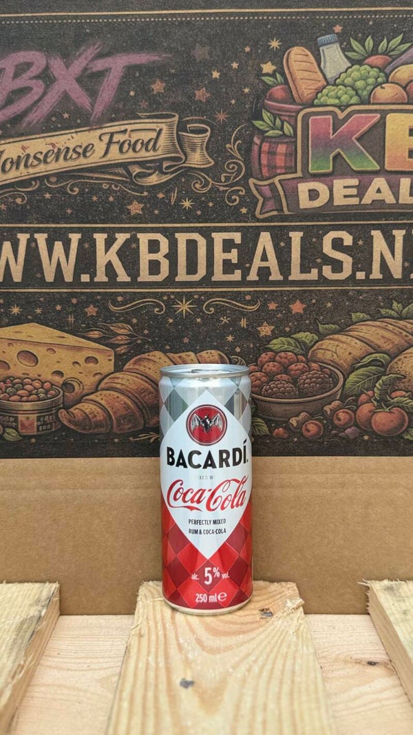 Bacardi Coca-Cola // incl statiegeld