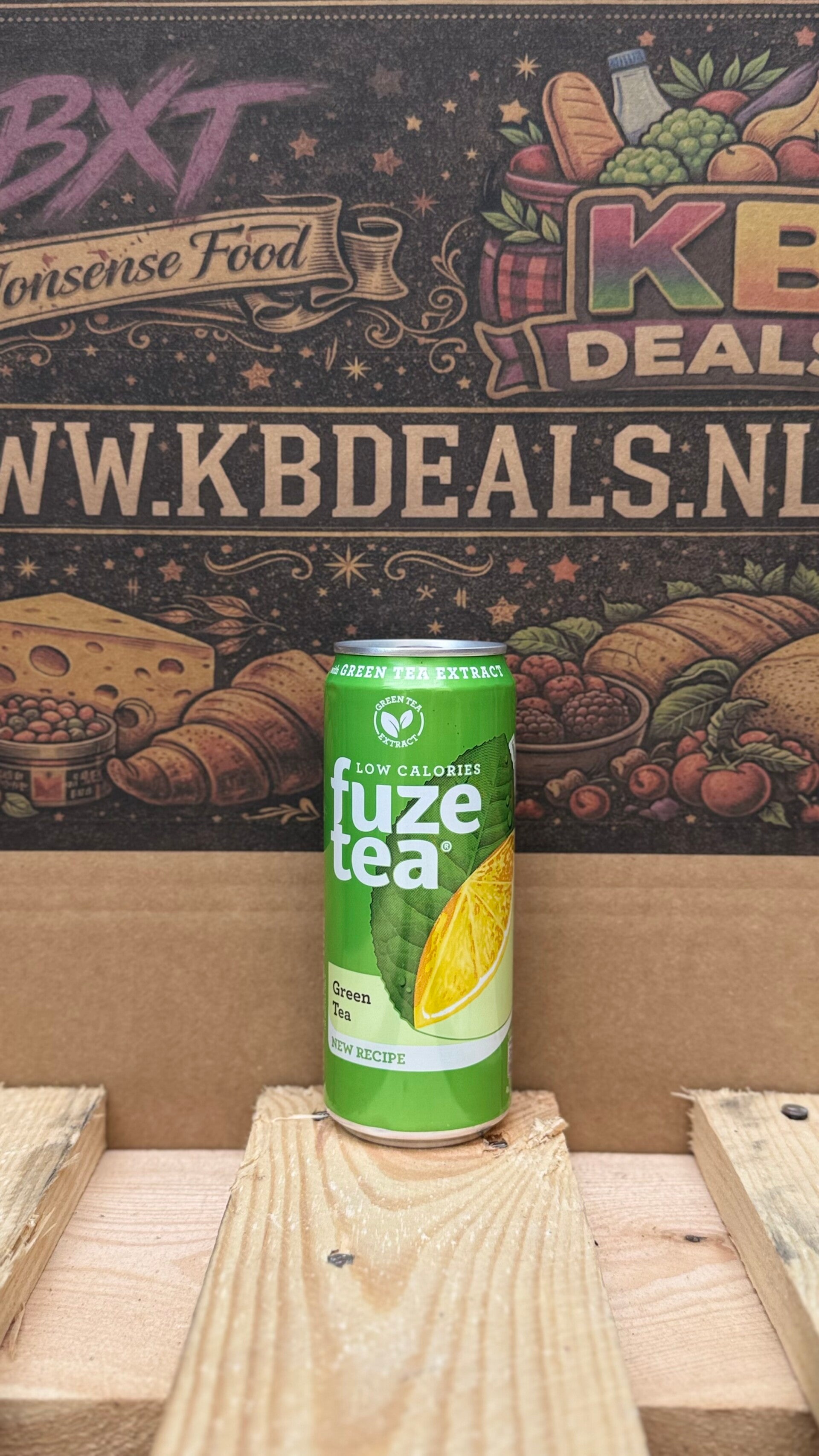 Fuze Tea: green tea [inclusief statiegeld]