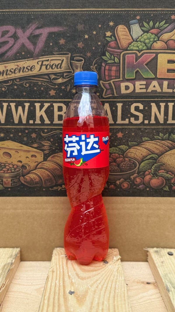 Fanta watermeloen China import // incl statiegeld