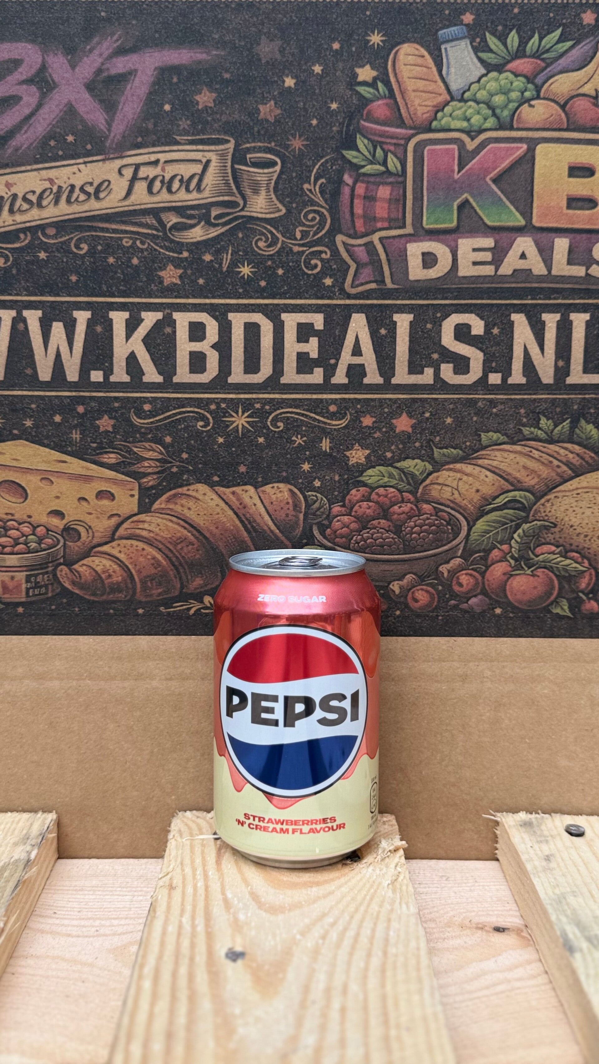 Pepsi Cream soda Strawberry // incl statiegeld